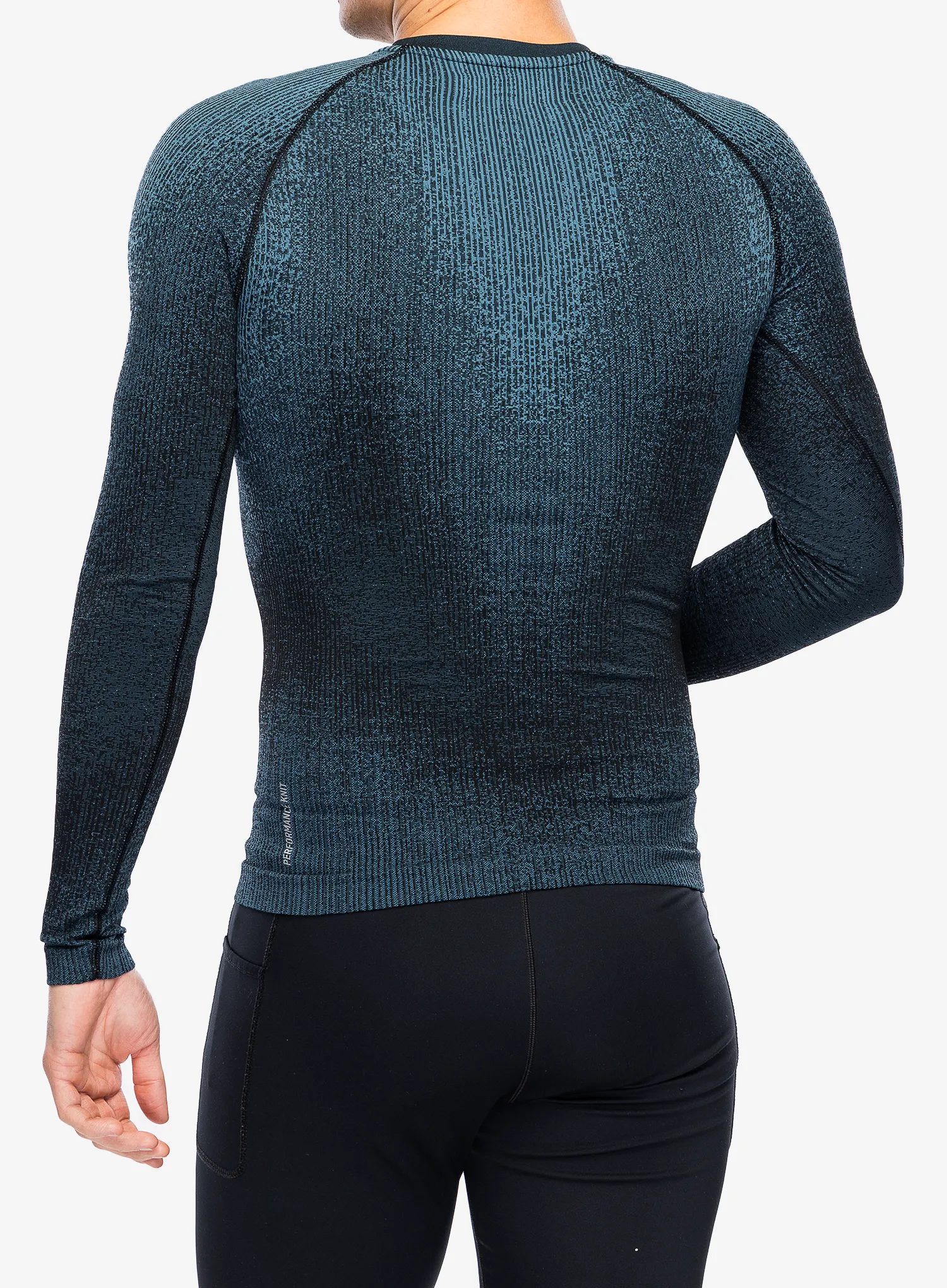 Funkční mikina Odlo Performance Warm Blackcomb BL Top Crew Neck LS - provincial blue