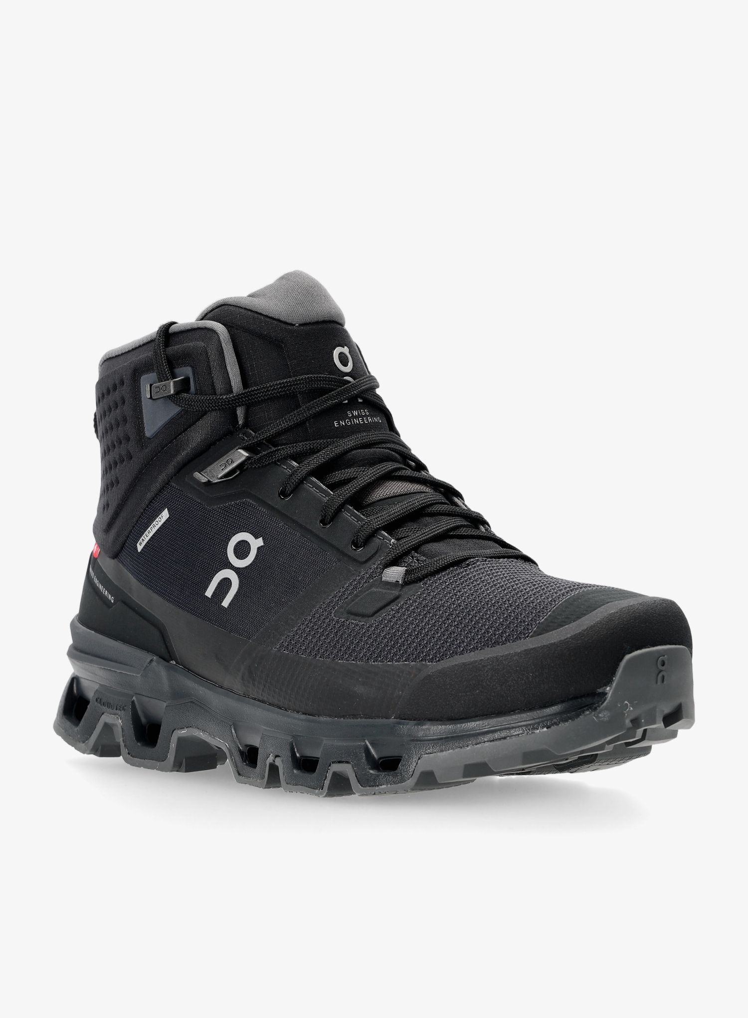 Turistické boty On Cloudrock 2 Waterproof - black/eclipse