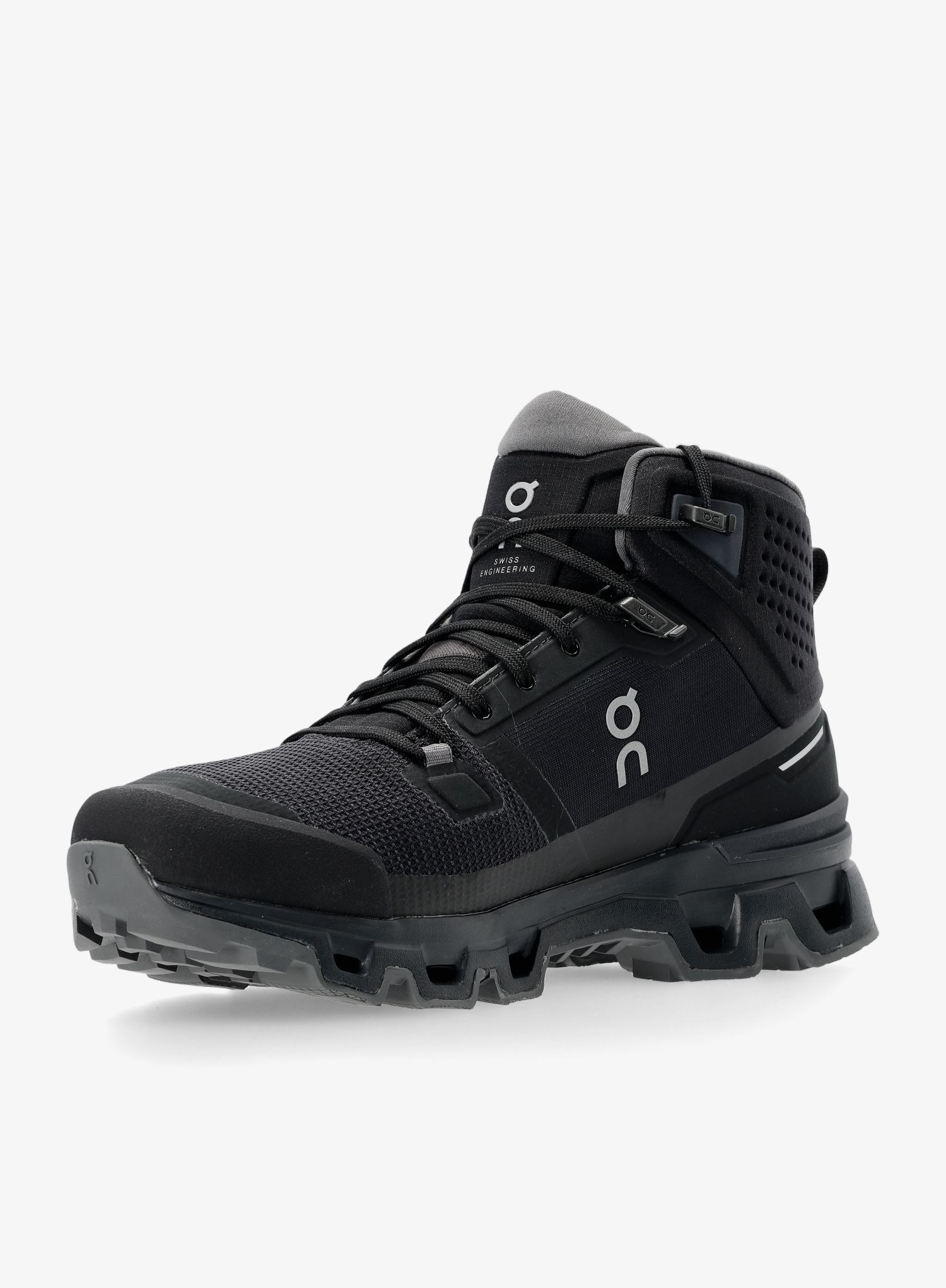 Turistické boty On Cloudrock 2 Waterproof - black/eclipse