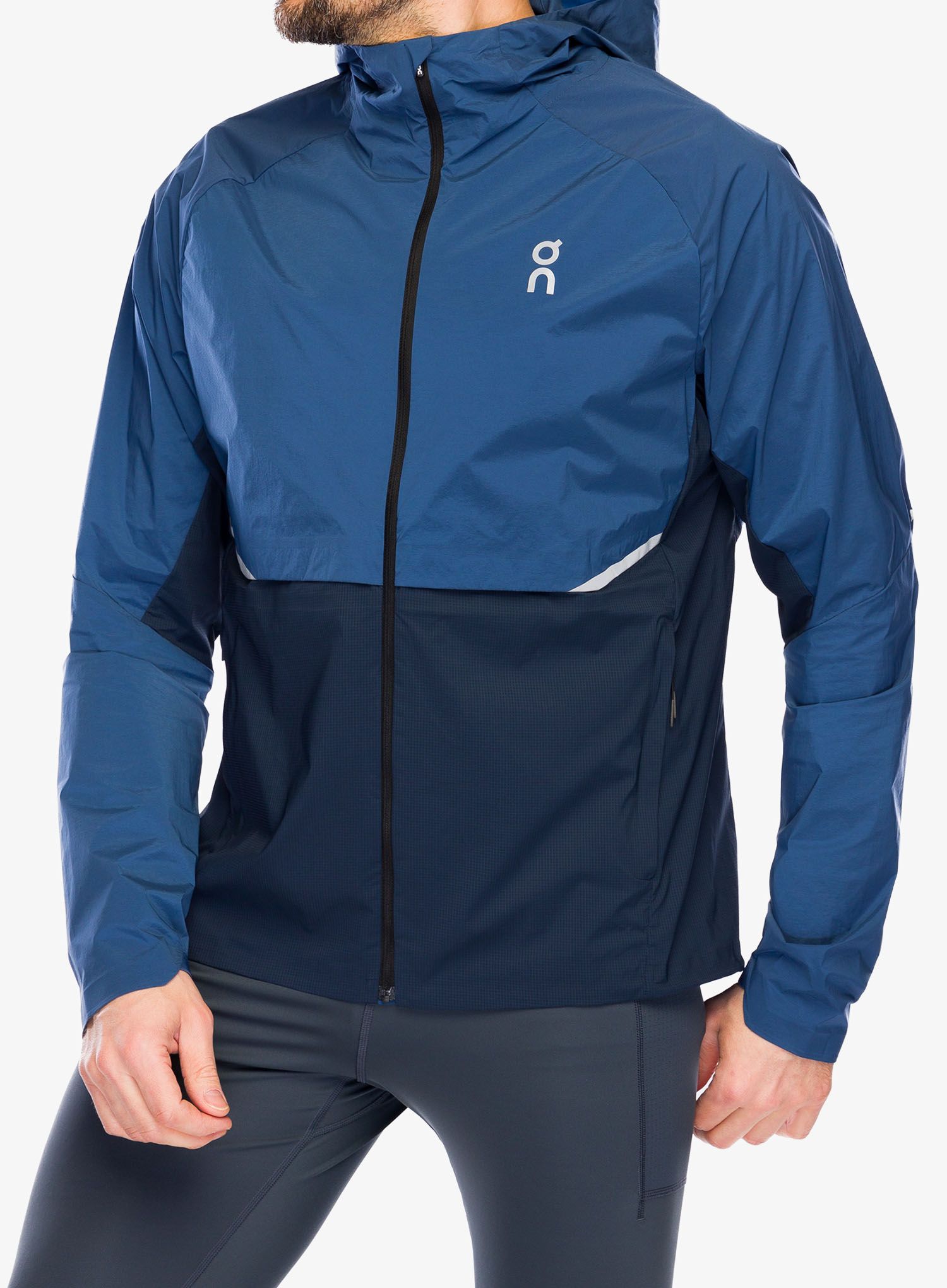 Bunda na běhání On Core Jacket - denim/navy
