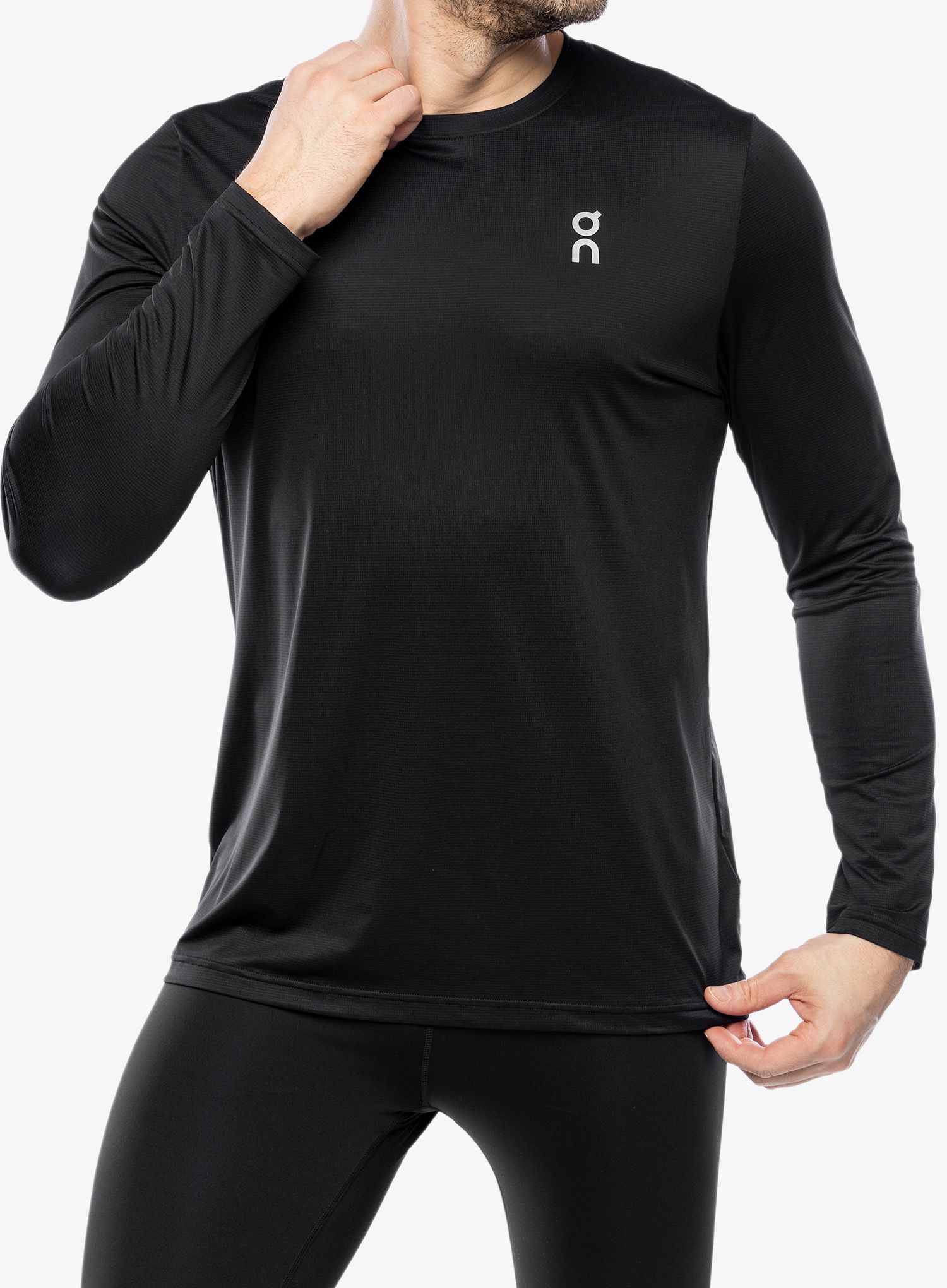 Mikina na běh On Core Long-T - black