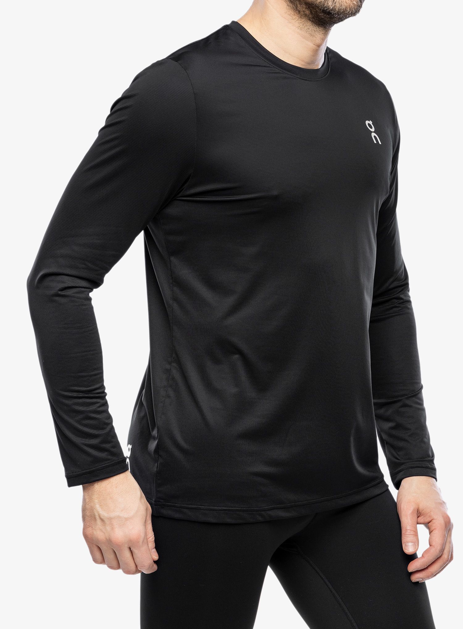 Mikina na běh On Core Long-T - black
