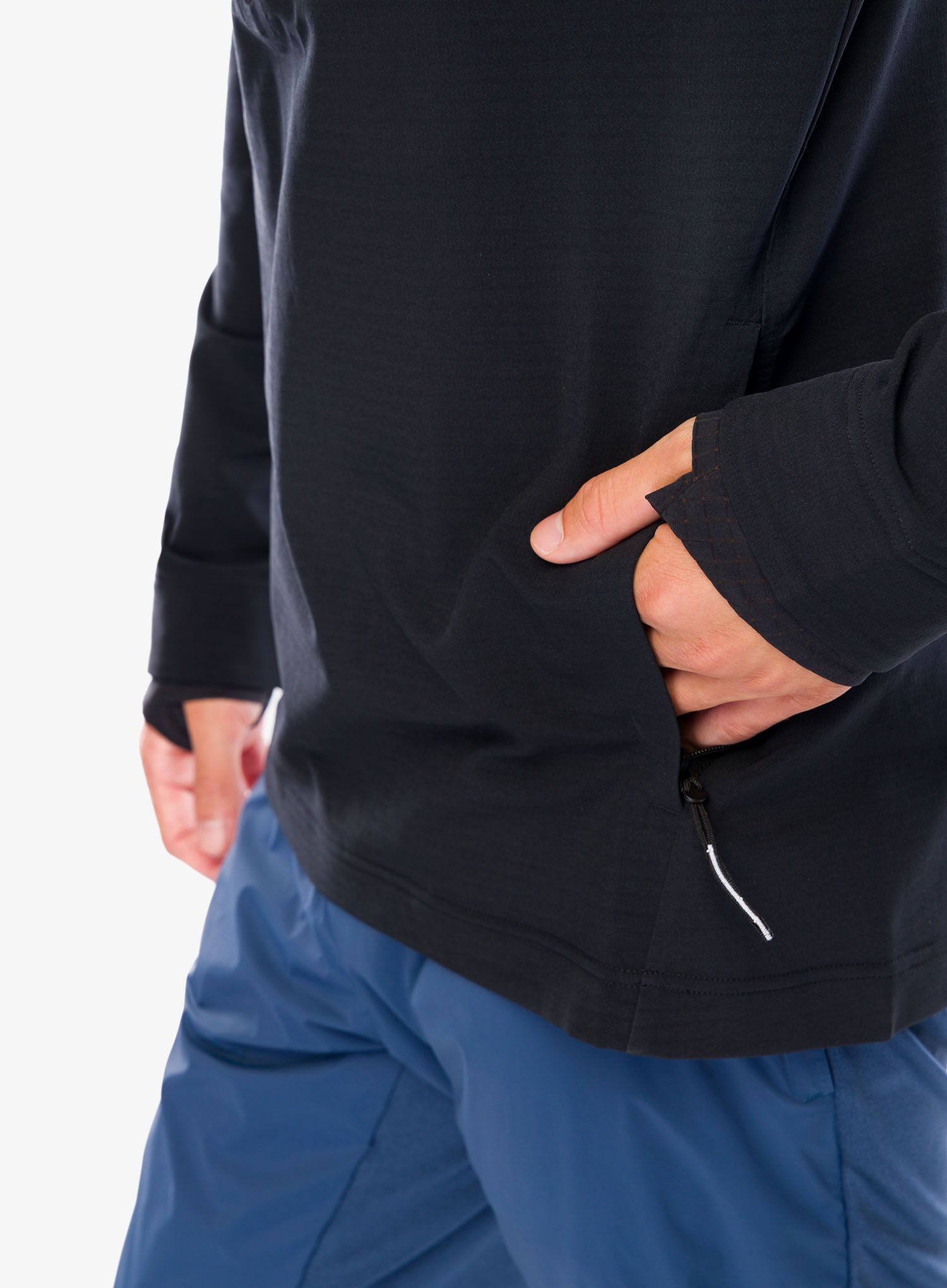 Mikina na běh On Pace Hoodie - black