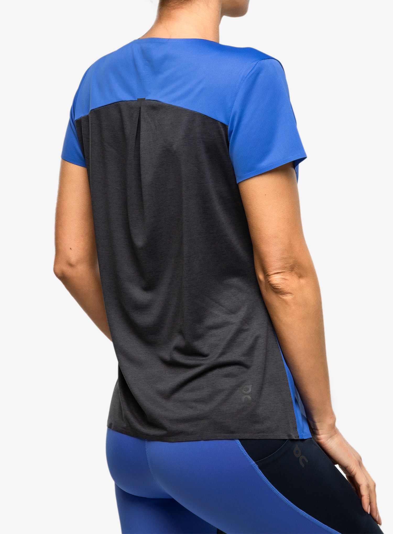 Běžecké tričko dámské On Performance-T - cobalt/black
