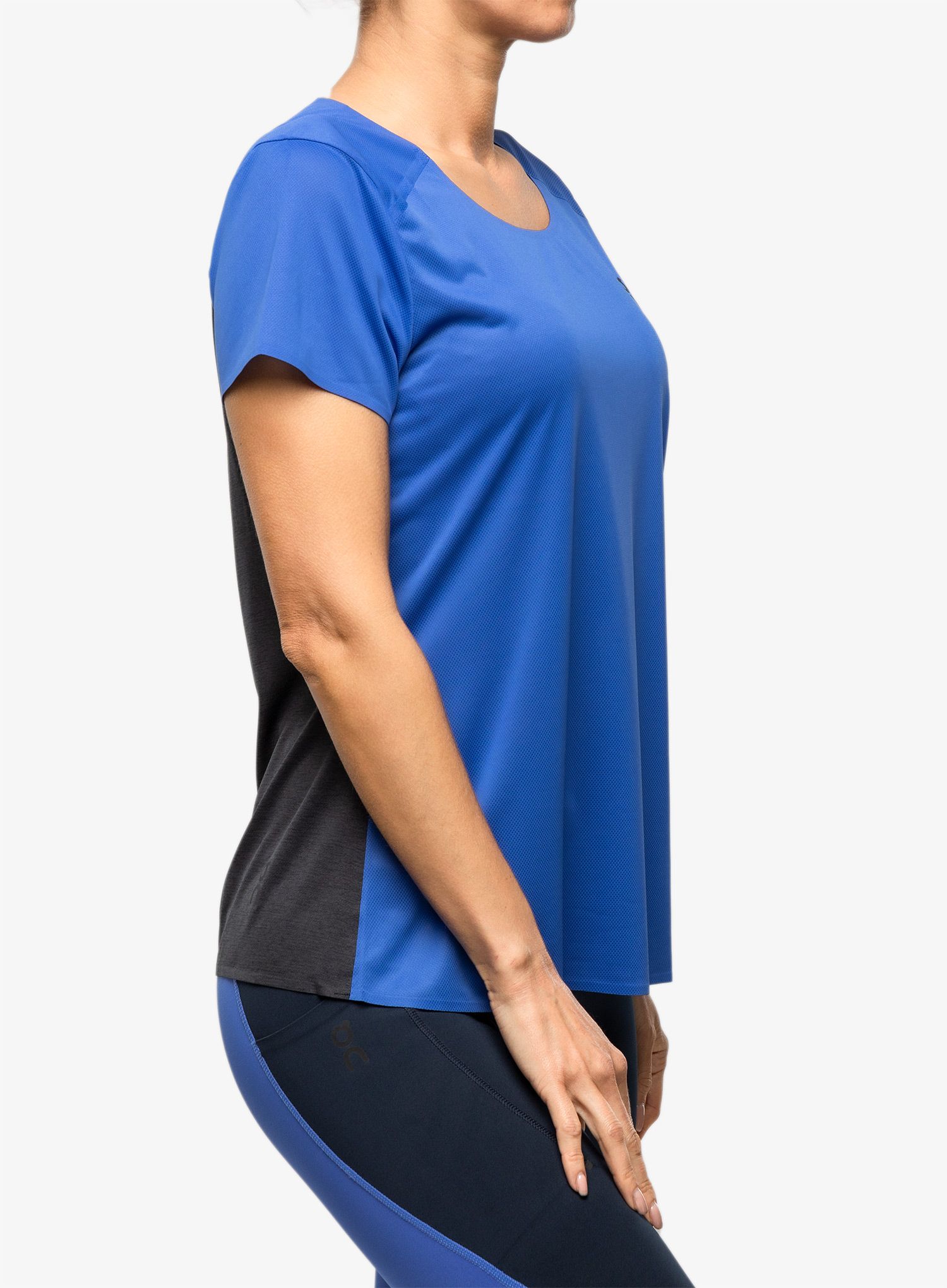 Běžecké tričko dámské On Performance-T - cobalt/black