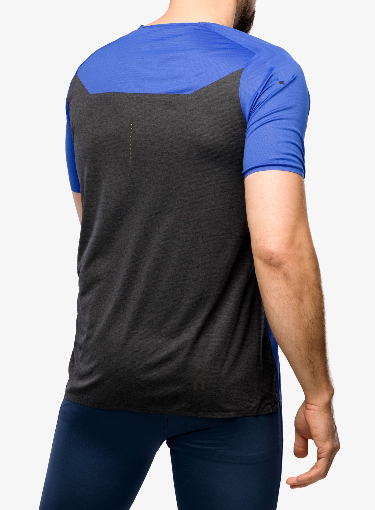 Rychleschnoucí triko On Performance T - cobalt/black
