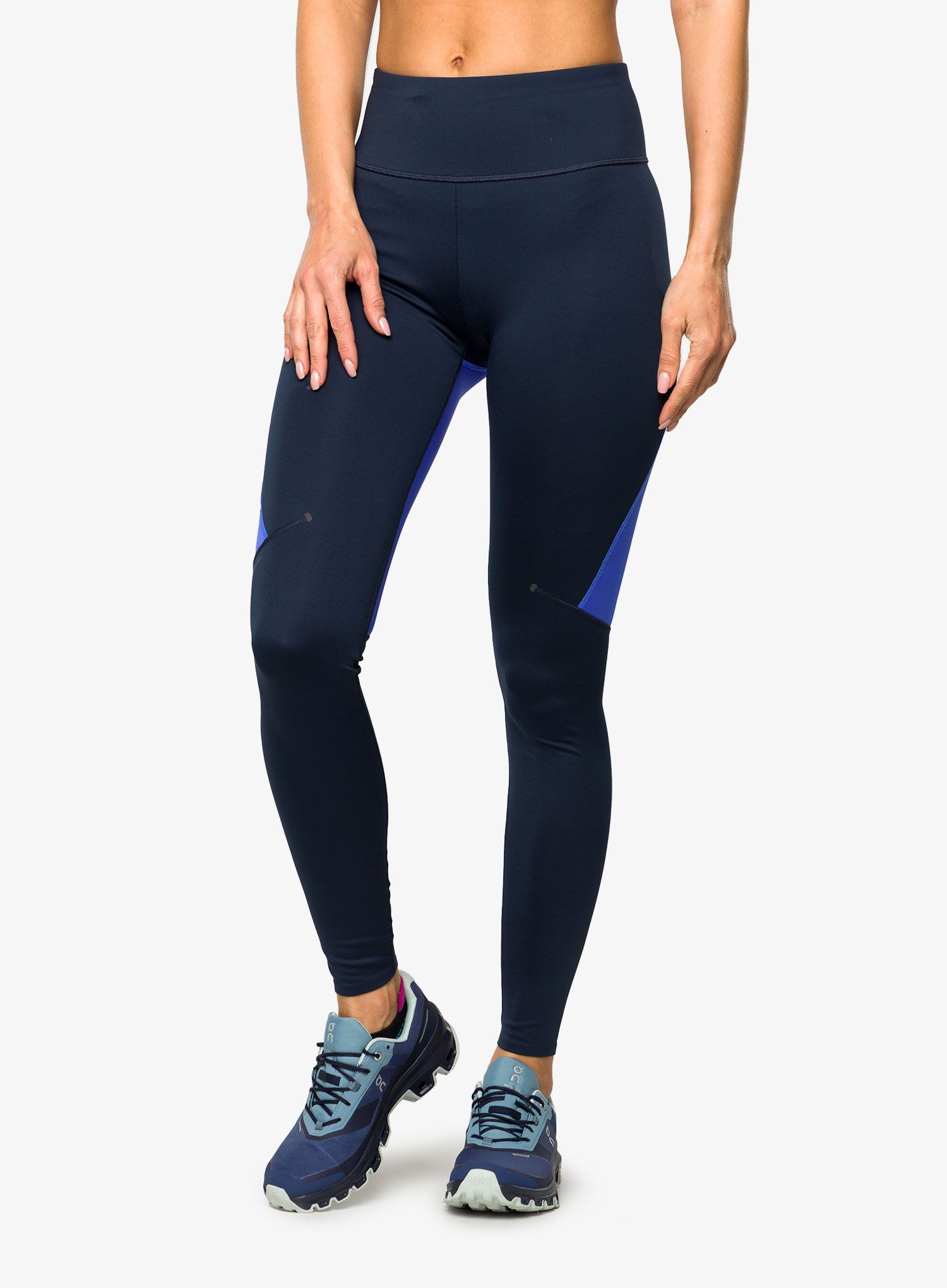 Dámské běžecké legíny  On Performance Tights - navy/cobalt
