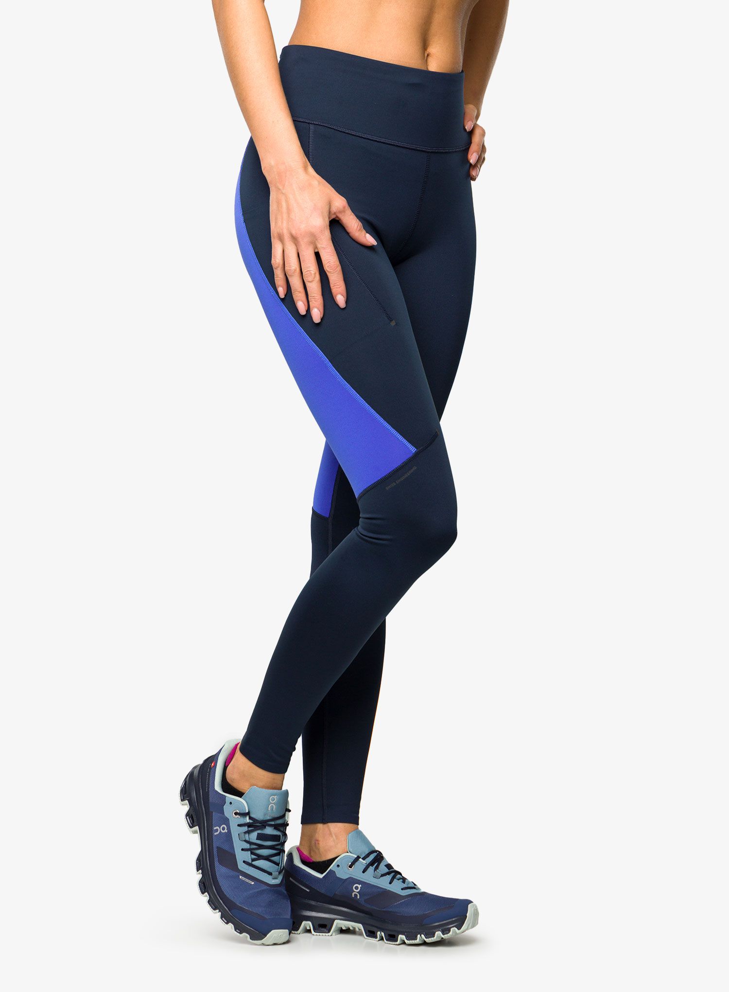 Dámské běžecké legíny  On Performance Tights - navy/cobalt