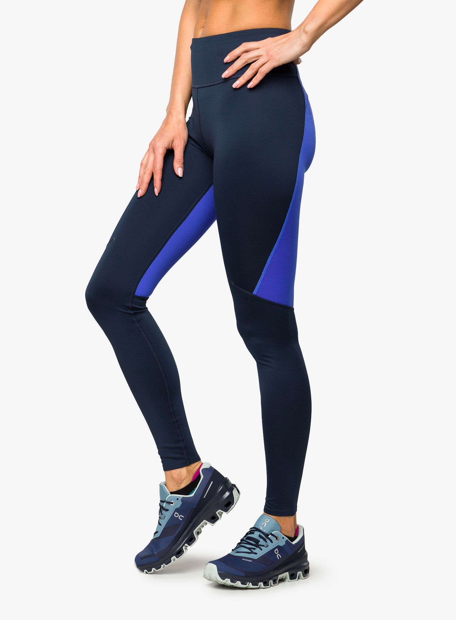 Dámské běžecké legíny  On Performance Tights - navy/cobalt