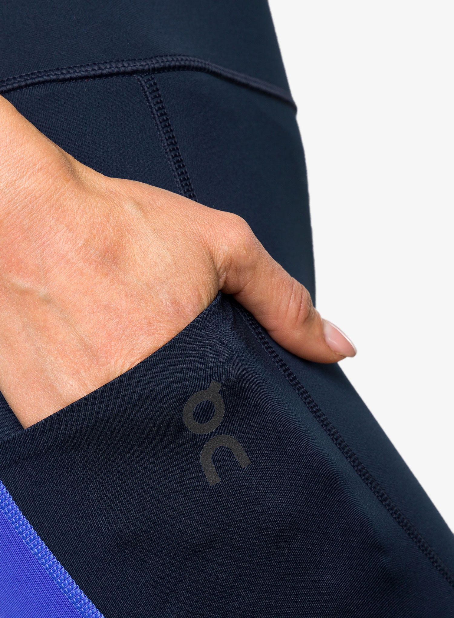 Dámské běžecké legíny  On Performance Tights - navy/cobalt