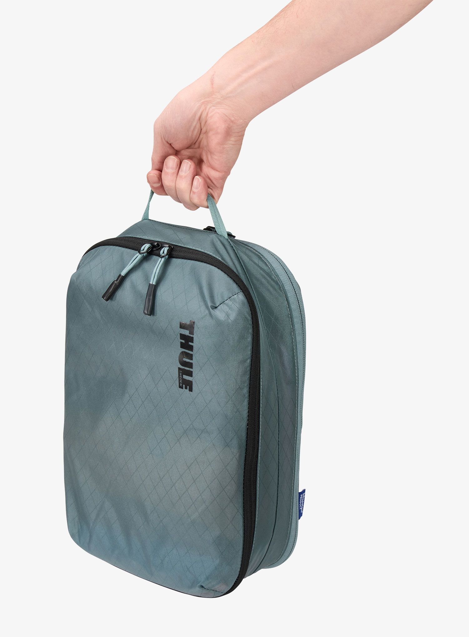 Cestovní organizér Thule Clean/Dirty Packing Cube - pond gray