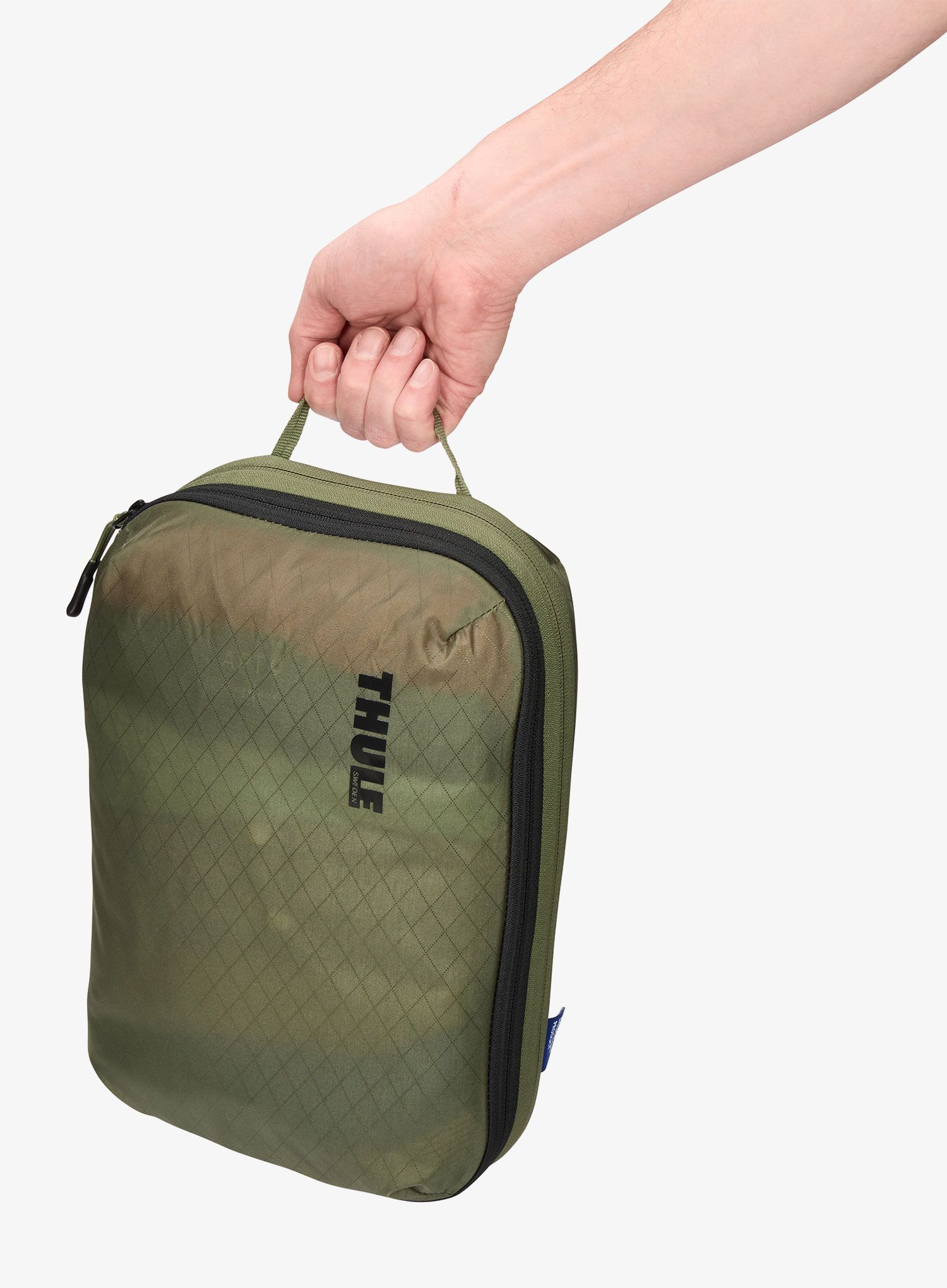 Cestovní organizér Thule Compression Packing Cube Medium - soft green