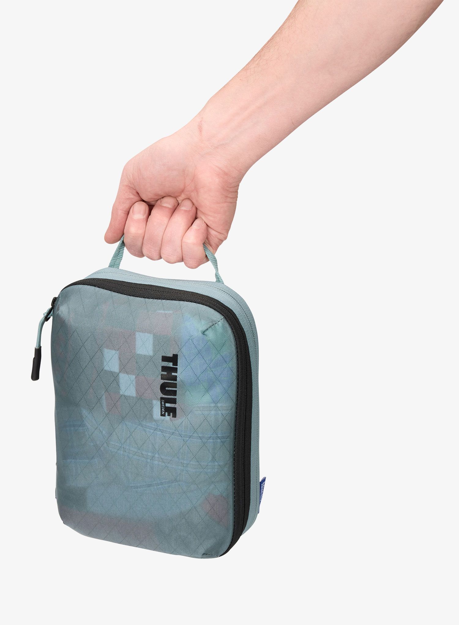 Cestovní organizér Thule Compression Packing Cube Small - pond gray