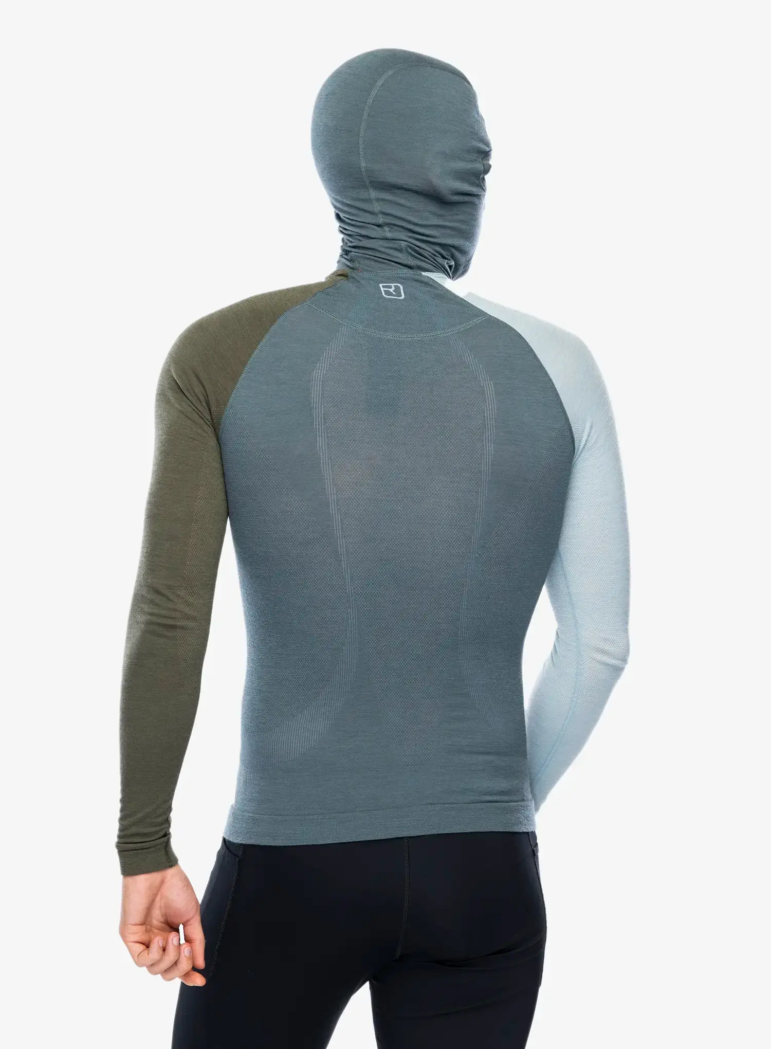 Funkční mikina Ortovox 120 Comp Light Hoody - dark arctic grey