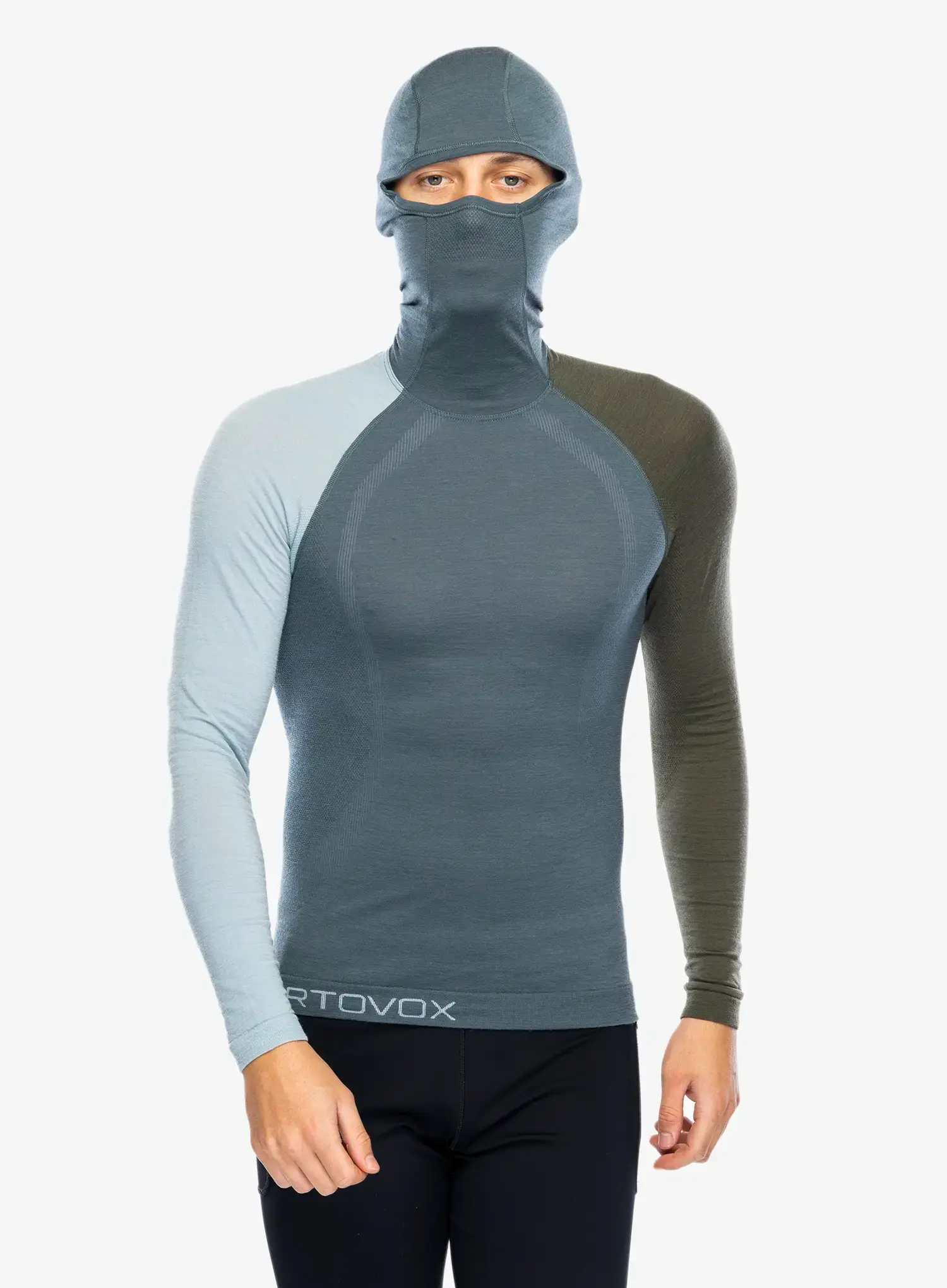 Funkční mikina Ortovox 120 Comp Light Hoody - dark arctic grey
