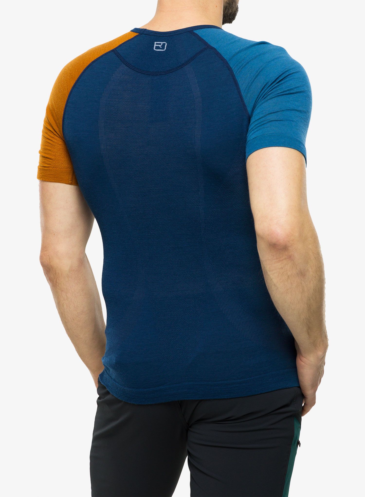 Termotriko Ortovox 120 Comp Light Short Sleeve - petrol blue