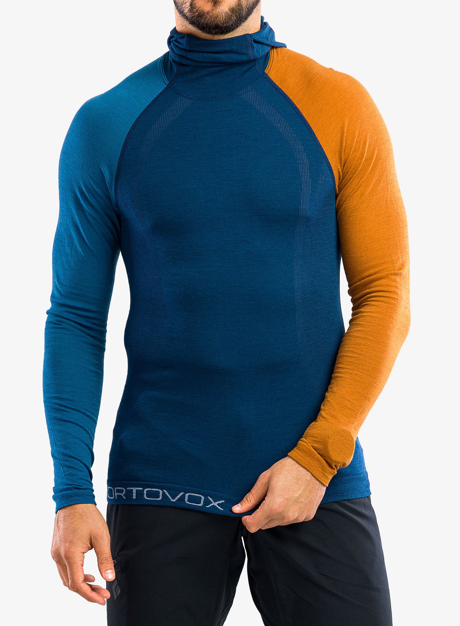 Funkční mikina Ortovox 120 Competition Light Hoody - petrol blue
