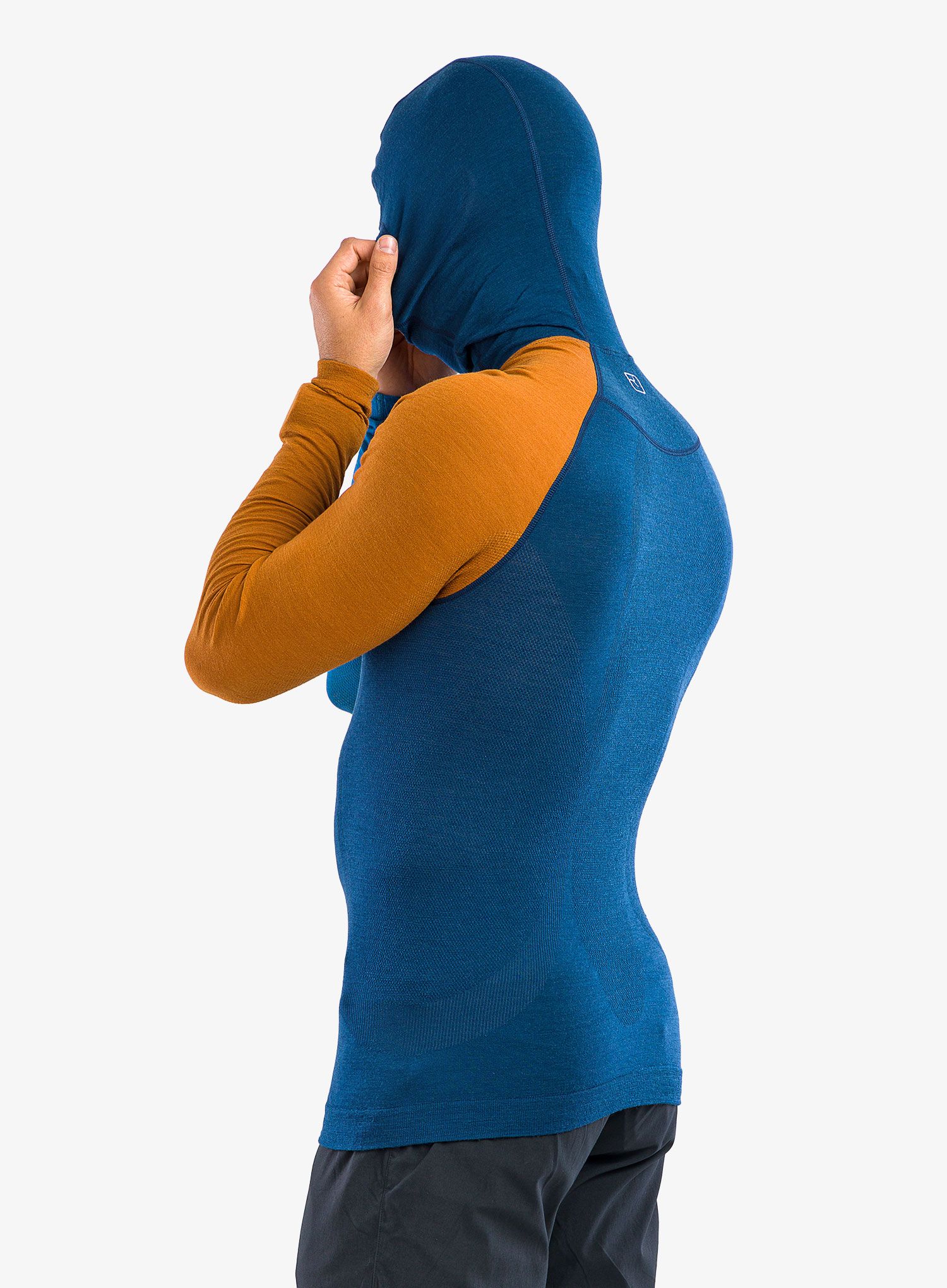Funkční mikina Ortovox 120 Competition Light Hoody - petrol blue