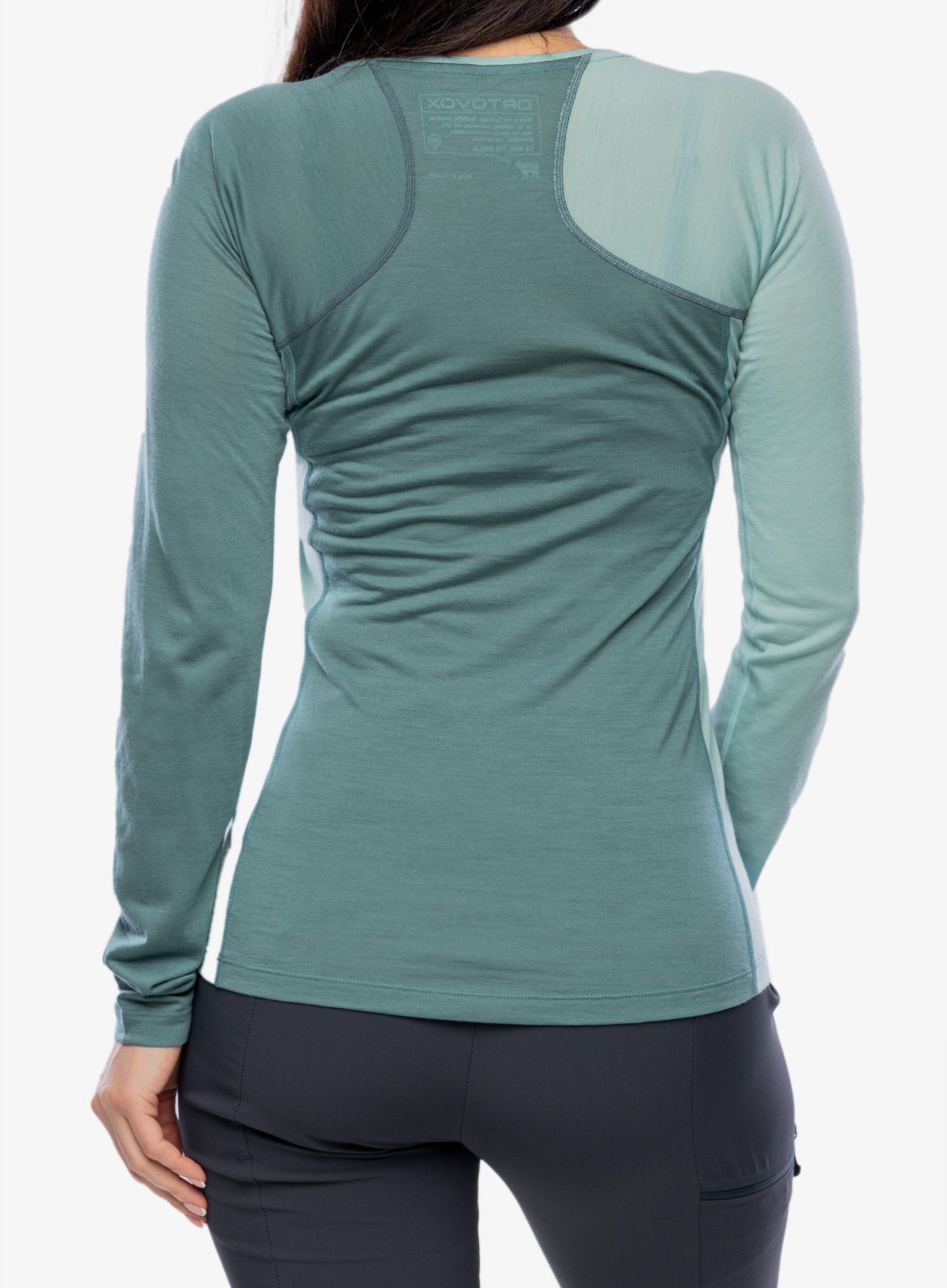 Dámské triko s dlouhým rukávem Ortovox 120 Cool Tec Fast Upward LS - arctic grey