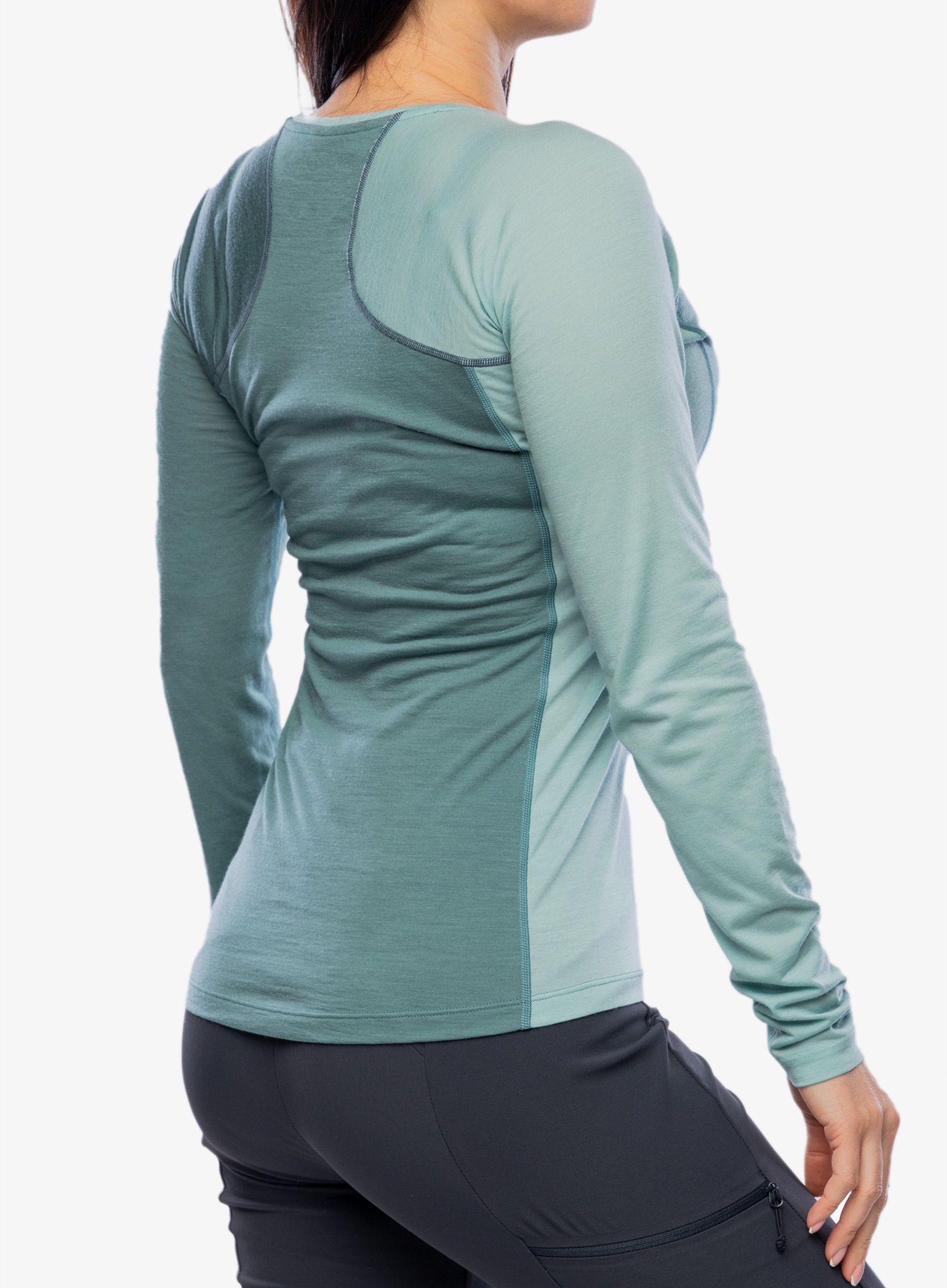 Dámské triko s dlouhým rukávem Ortovox 120 Cool Tec Fast Upward LS - arctic grey