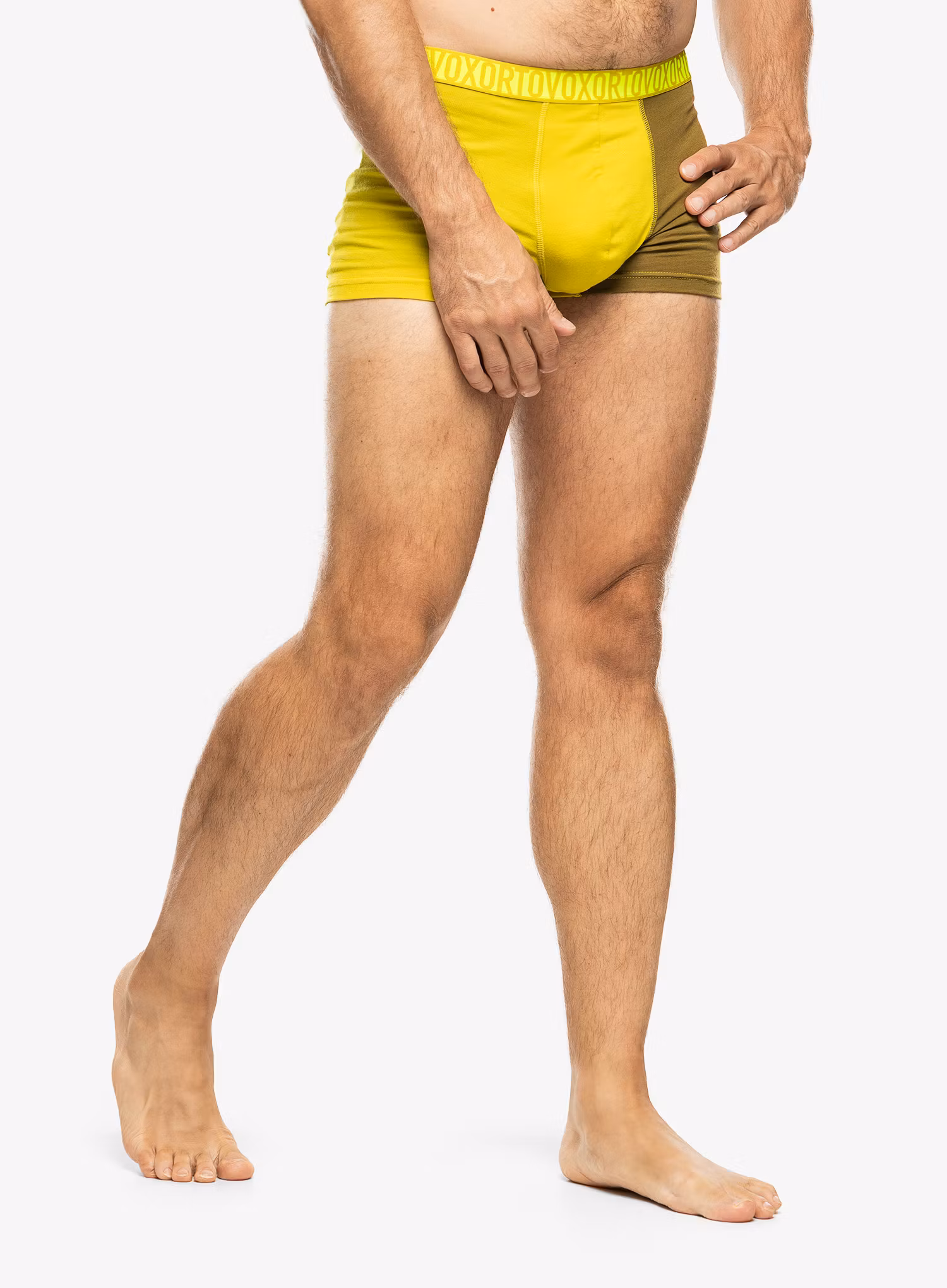 Termoaktivní boxerky Ortovox 150 Essential Trunks - dirty daisy