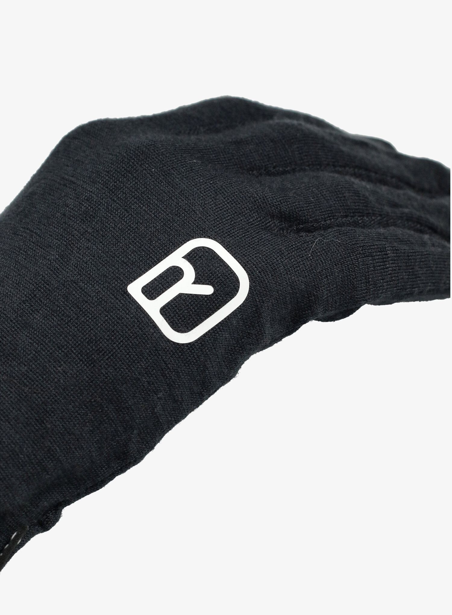 Vlněné rukavice Ortovox 185 Rock'N'Wool Glove Liner - blk raven