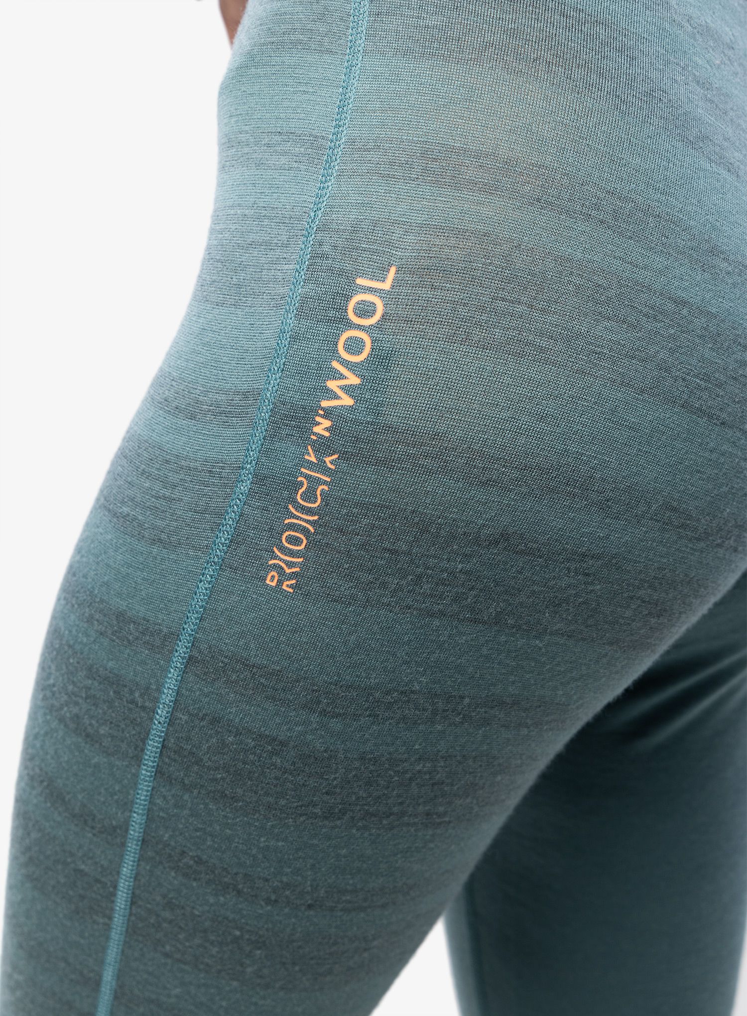 Termo legíny dámské Ortovox 185 Rock N Wool Long Pants - arctic grey
