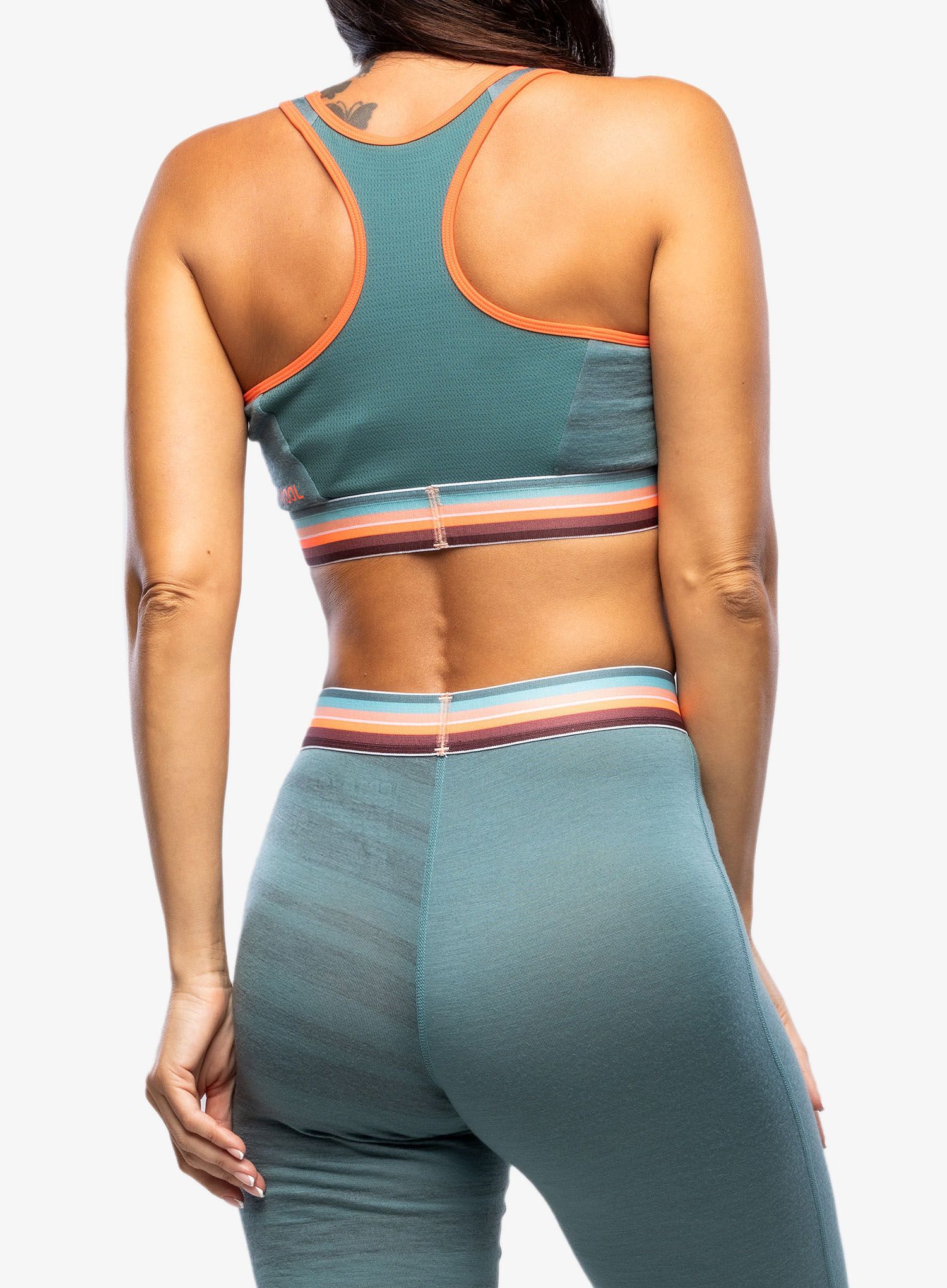 Sportovní podprsenka Ortovox 185 Rock N Wool Sport Top - arctic grey