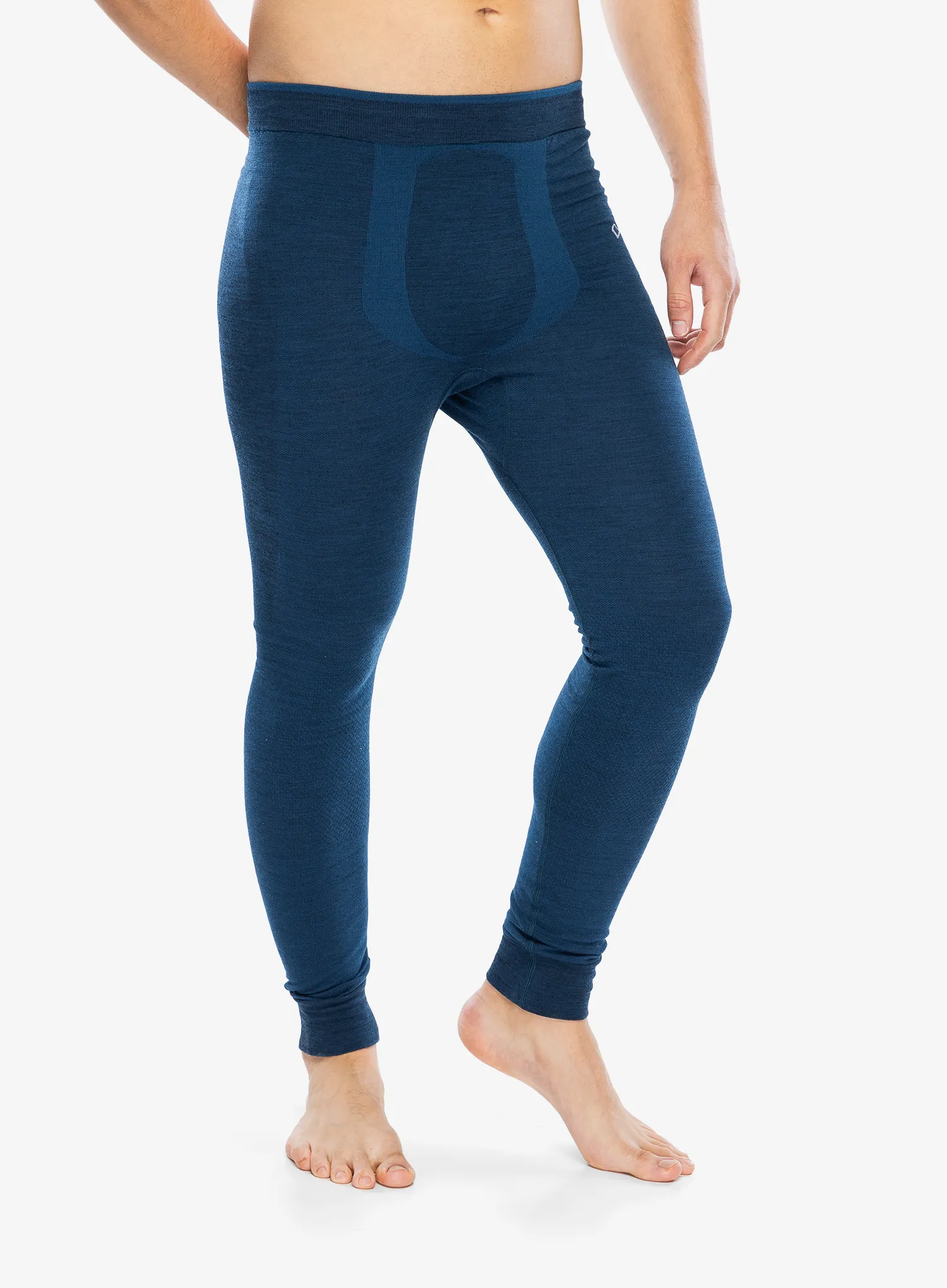 Termolegíny Ortovox 230 Competition Long Pants - petrol blue