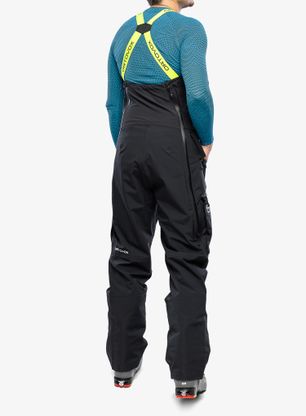 Kalhoty Ortovox 3L Deep Shell Bib Pants - black raven