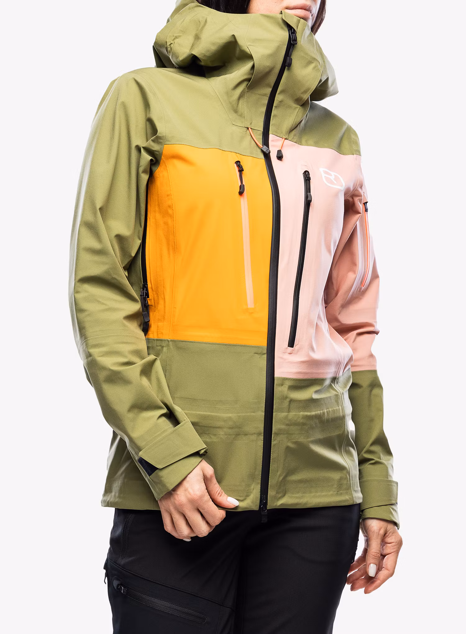 Dámská bunda Ortovox 3L Deep Shell Jacket - wild herbs