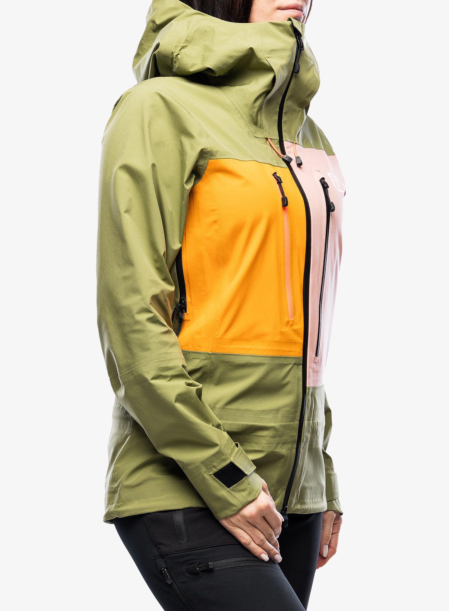 Dámská bunda Ortovox 3L Deep Shell Jacket - wild herbs