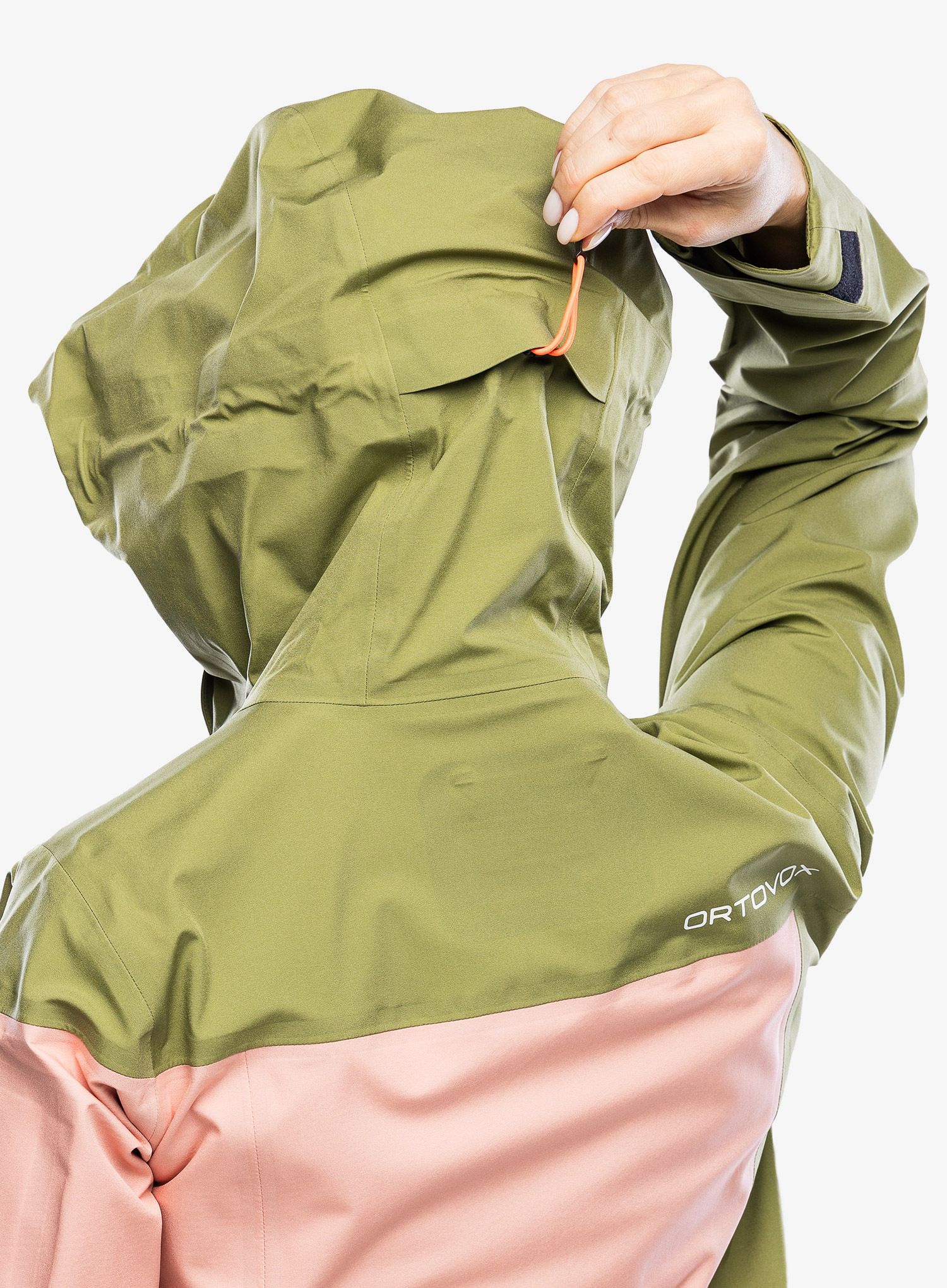 Dámská bunda Ortovox 3L Deep Shell Jacket - wild herbs