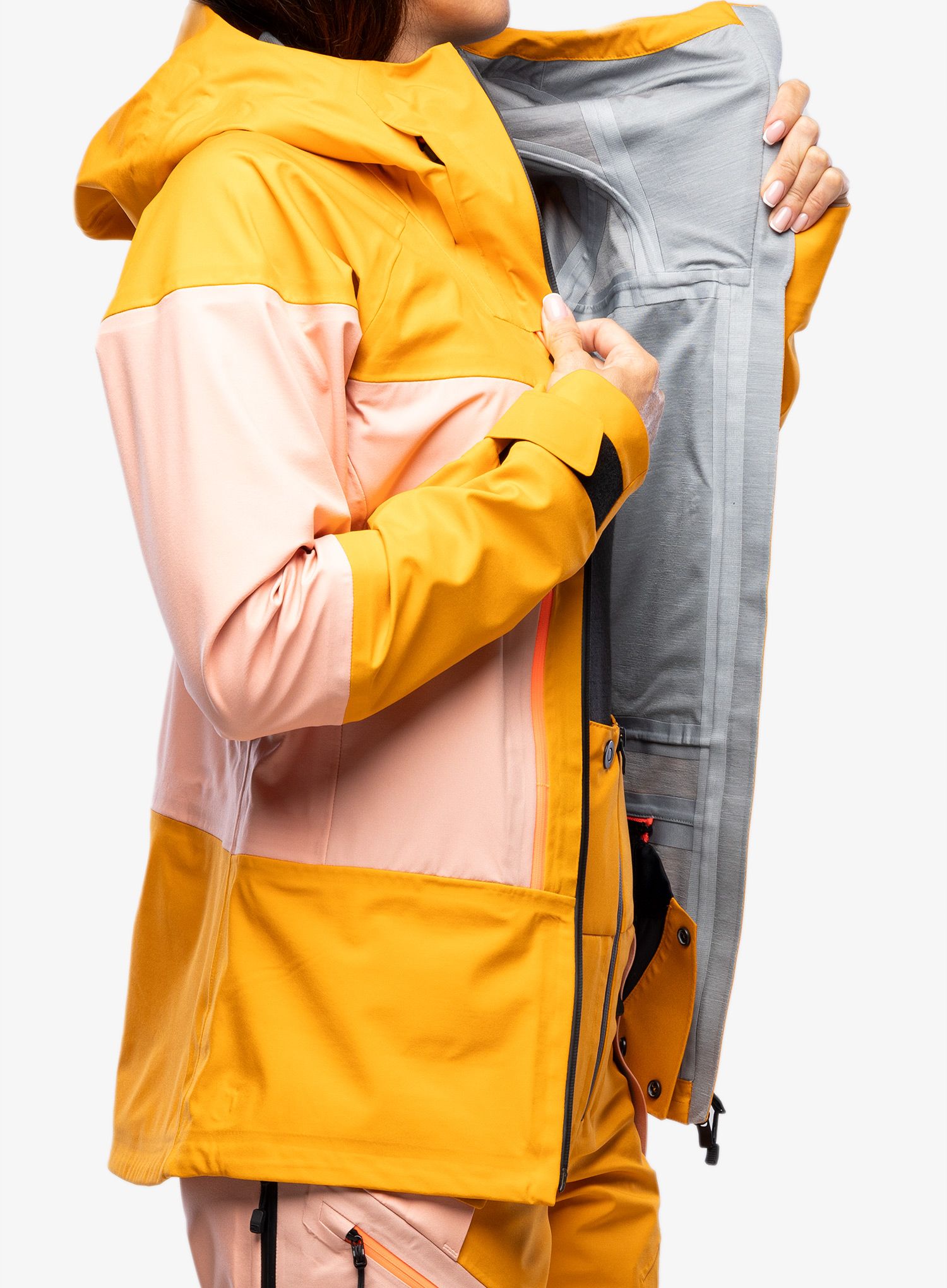 Dámská bunda na hory Ortovox 3L Guardian Shell Jacket - autumn leaves