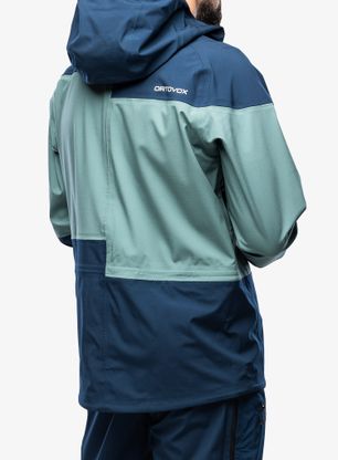 Bunda Ortovox 3L Guardian Shell Jacket - deep ocean