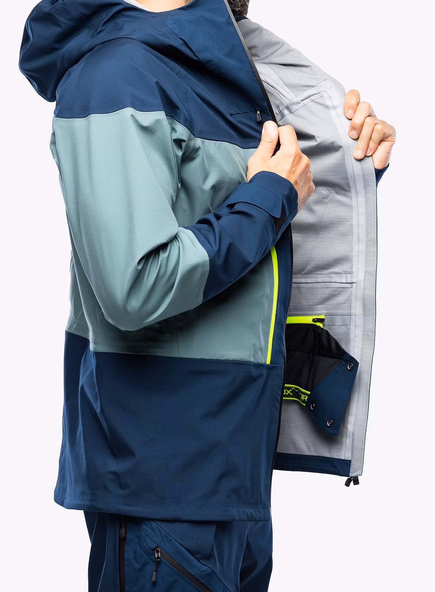 Bunda Ortovox 3L Guardian Shell Jacket - deep ocean