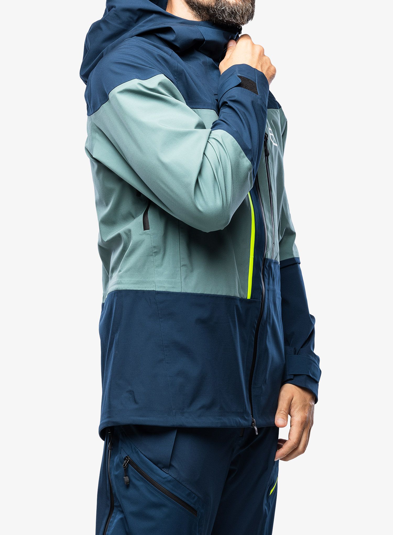 Bunda Ortovox 3L Guardian Shell Jacket - deep ocean