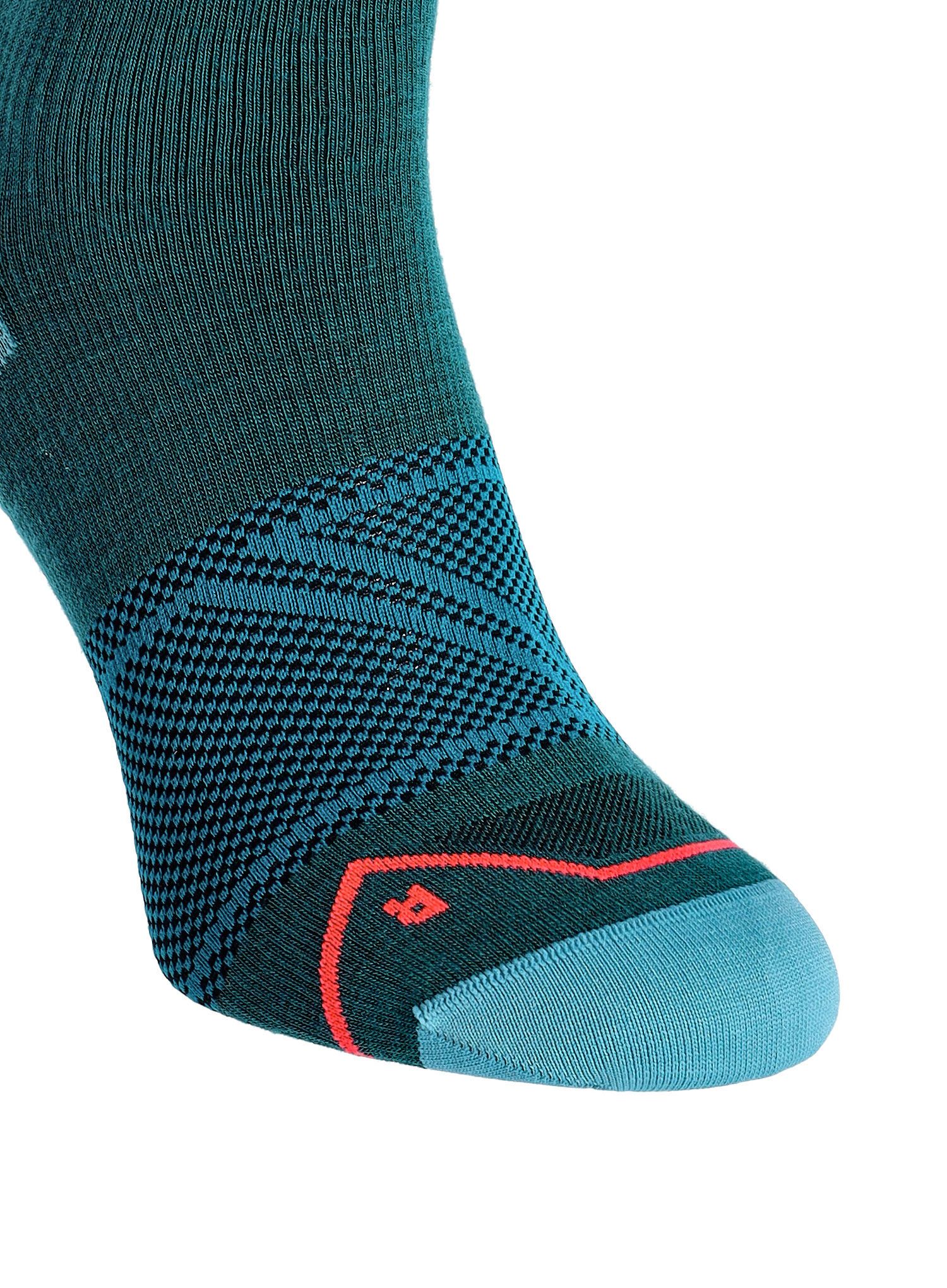 Merino ponožky dámské Ortovox Alpine Light Comp Mid Socks - pacific green