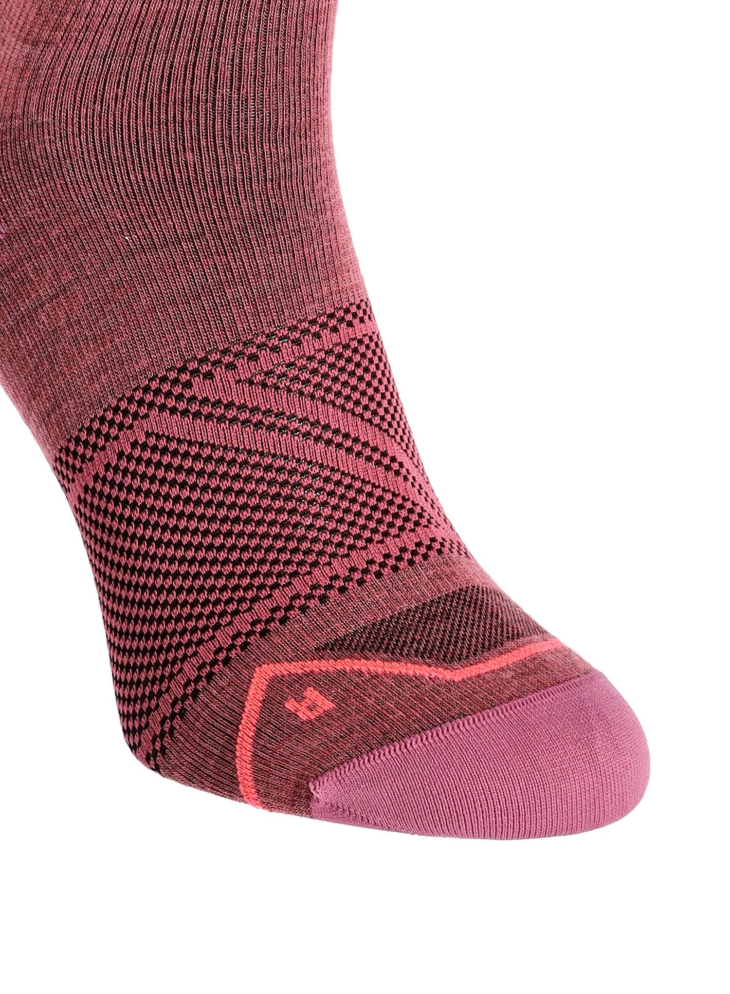 Trekingové ponožky Ortovox Alpine Light Comp Mid Socks - wild rose