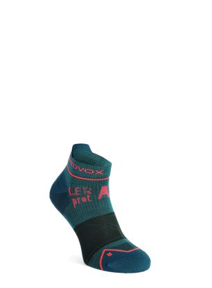 Trekingové ponožky Ortovox Alpine Light Low Socks - pacific green