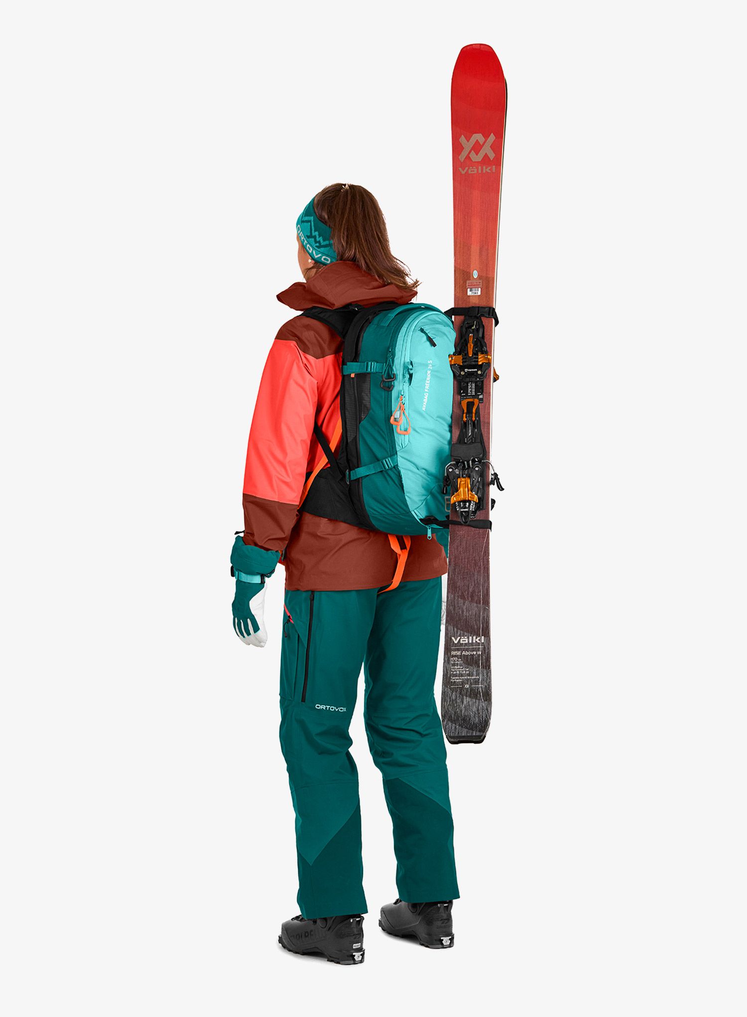 Lavinový batoh Ortovox AVABAG LiTRIC Freeride 26 S – ice waterfall