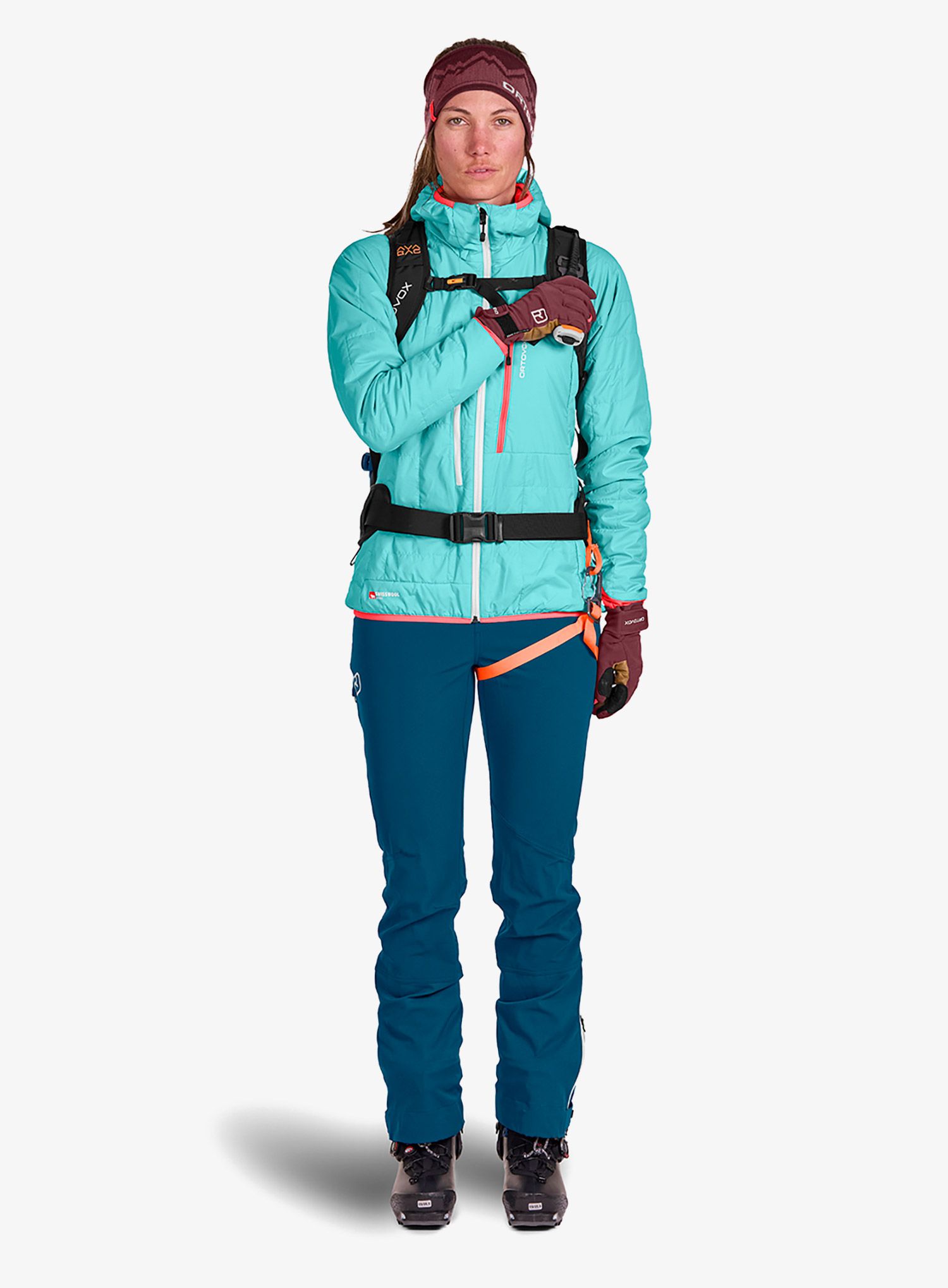 Lavinový batoh Ortovox AVABAG LiTRIC Tour 28 S – petrol blue