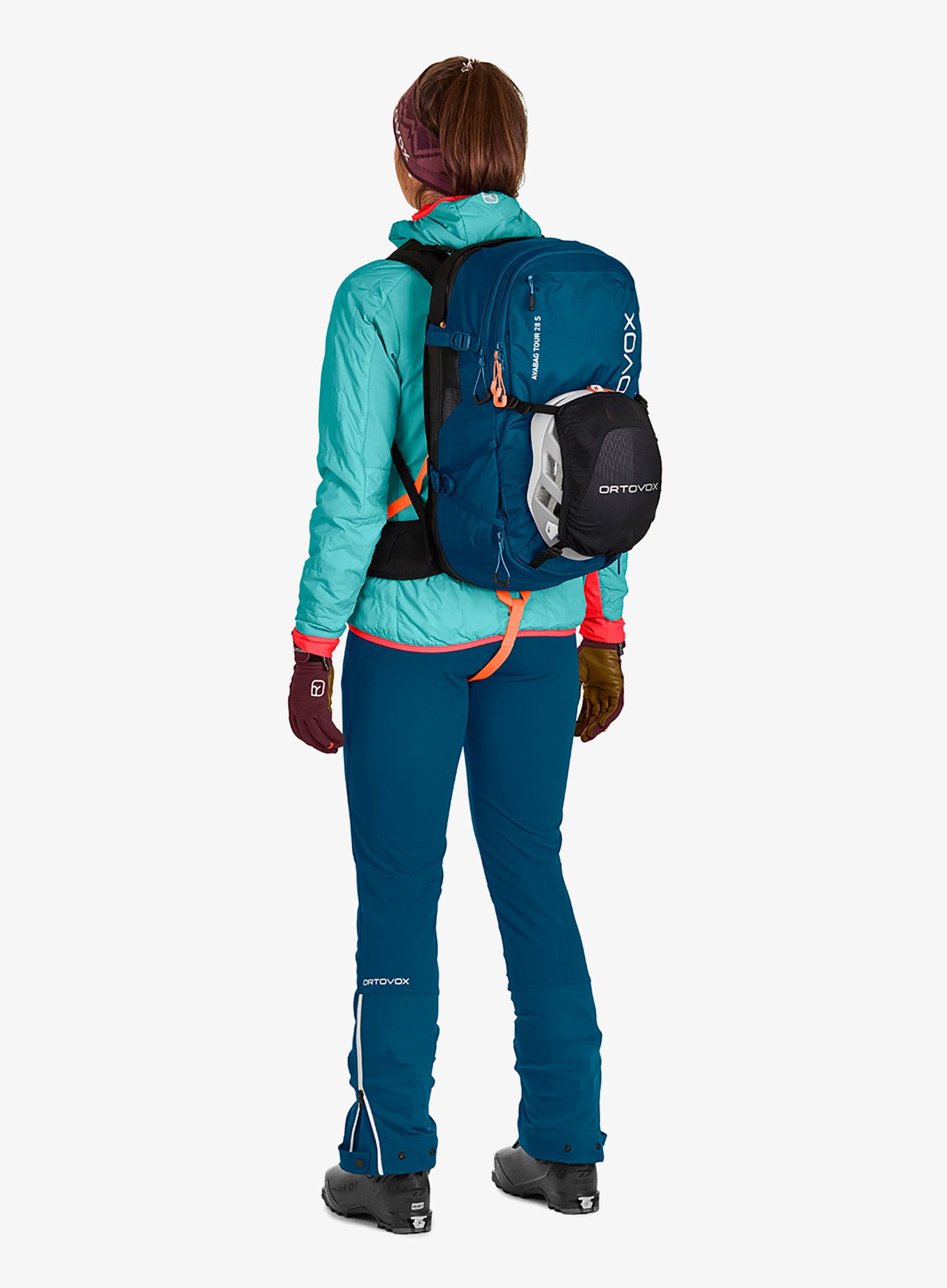 Lavinový batoh Ortovox AVABAG LiTRIC Tour 28 S – petrol blue