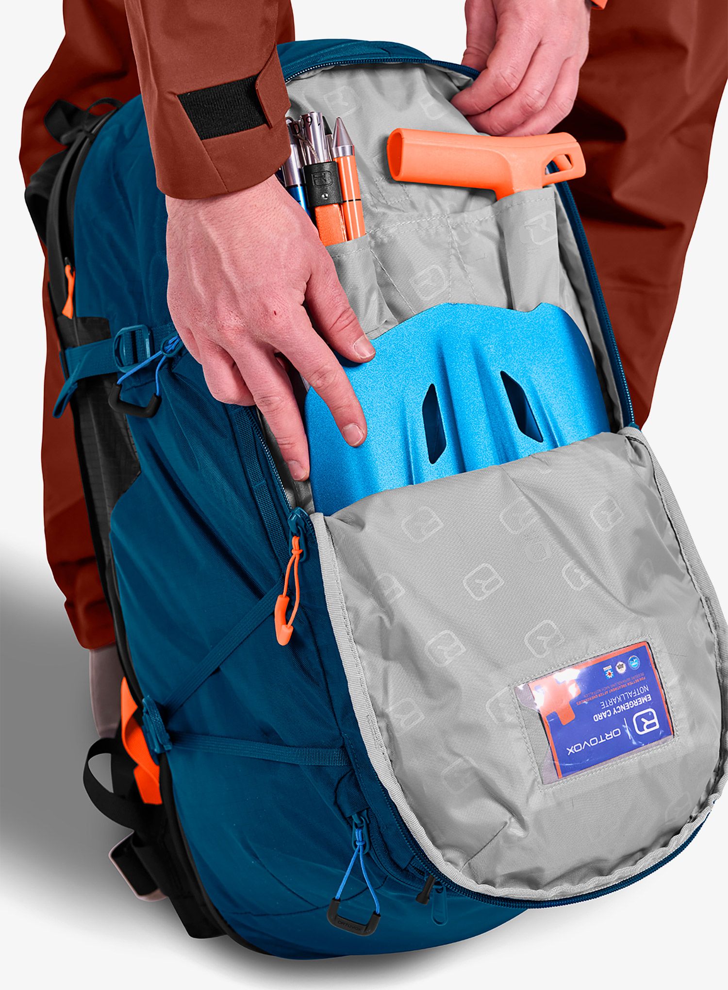 Lavinový batoh Ortovox AVABAG LiTRIC Tour 40 – petrol blue