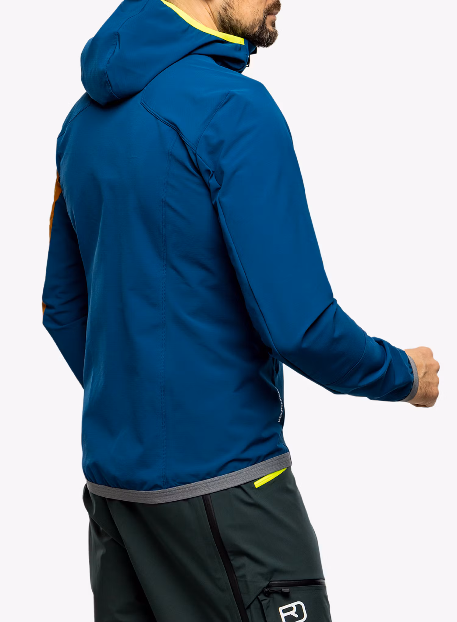 Větrovka Ortovox Berrino Hooded Jacket - petrol blue