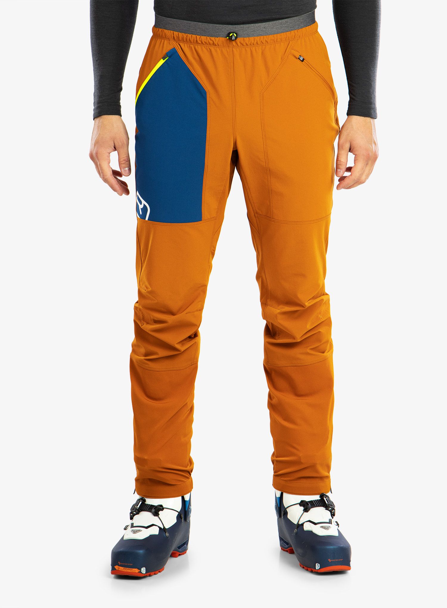 Softshell kalhoty Ortovox Berrino Pants - sly fox