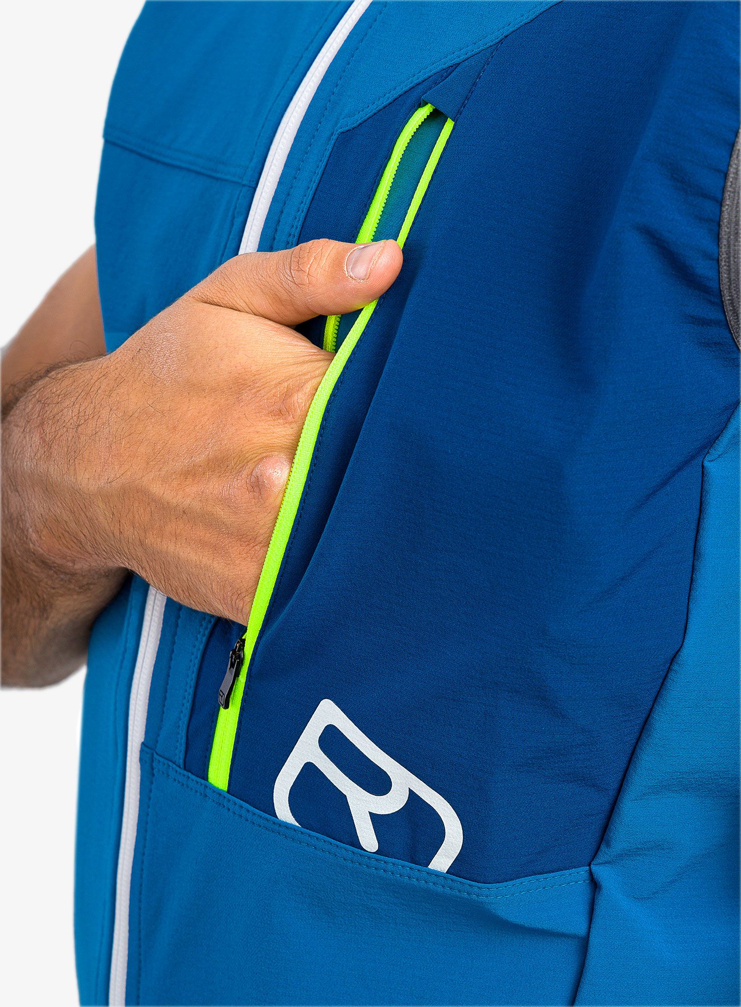 Vesta Ortovox Berrino Vest - mountain blue