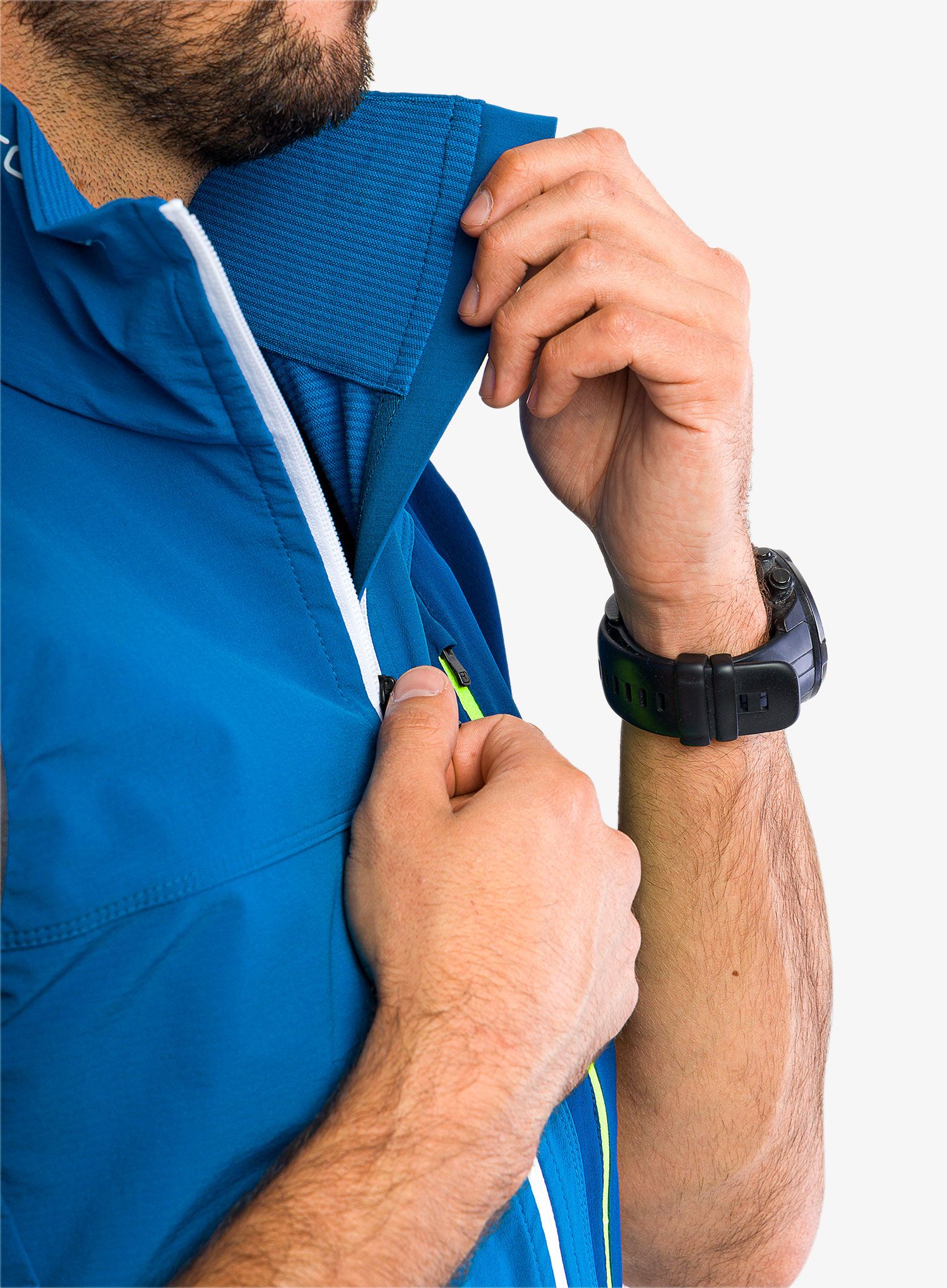 Vesta Ortovox Berrino Vest - mountain blue