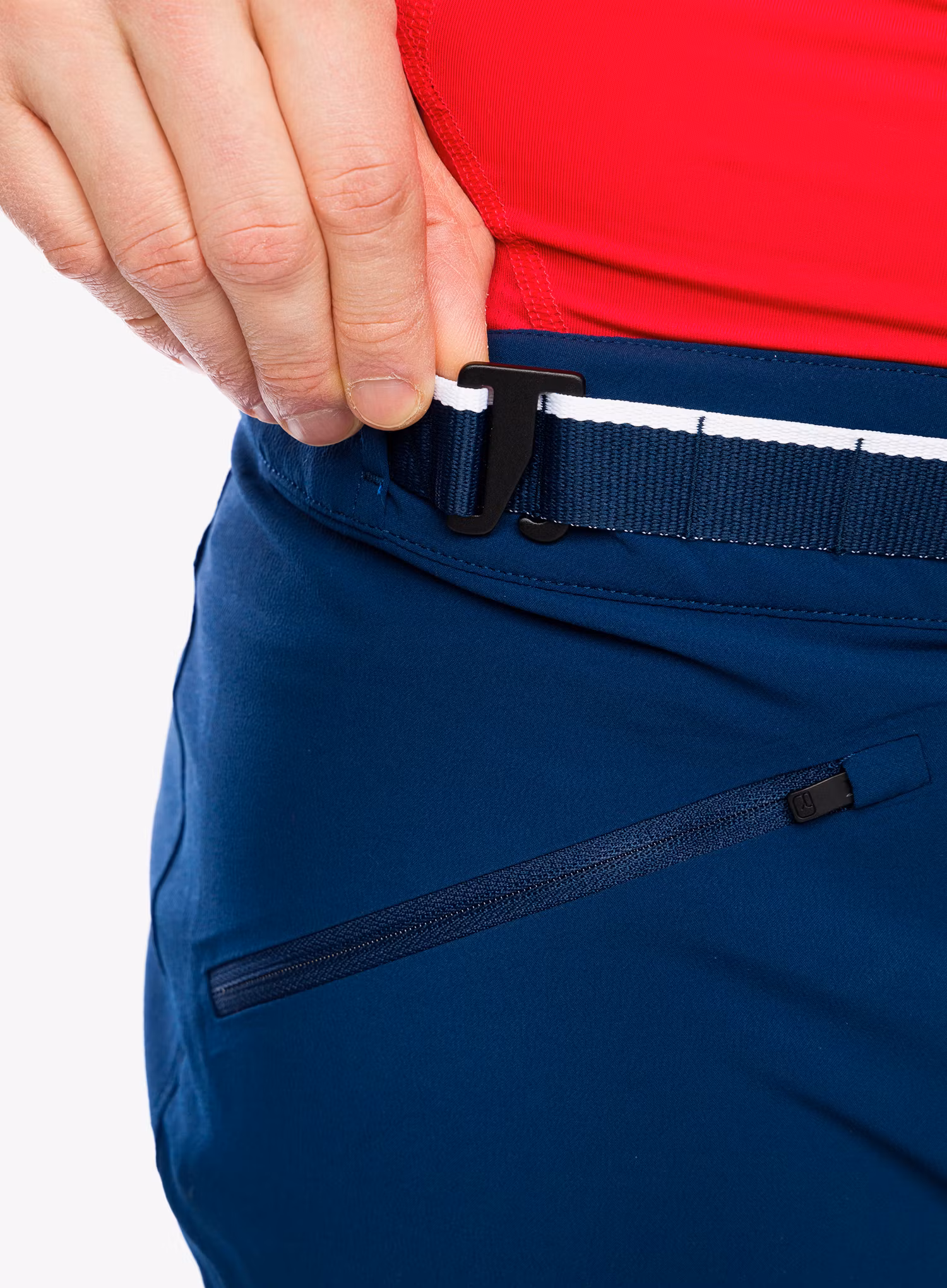 Softshellové kalhoty pánské Ortovox Brenta Pants - deep ocean