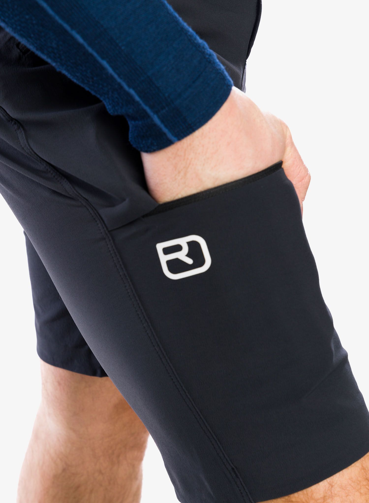 Pánské kraťasy Ortovox Brenta Shorts - blk raven